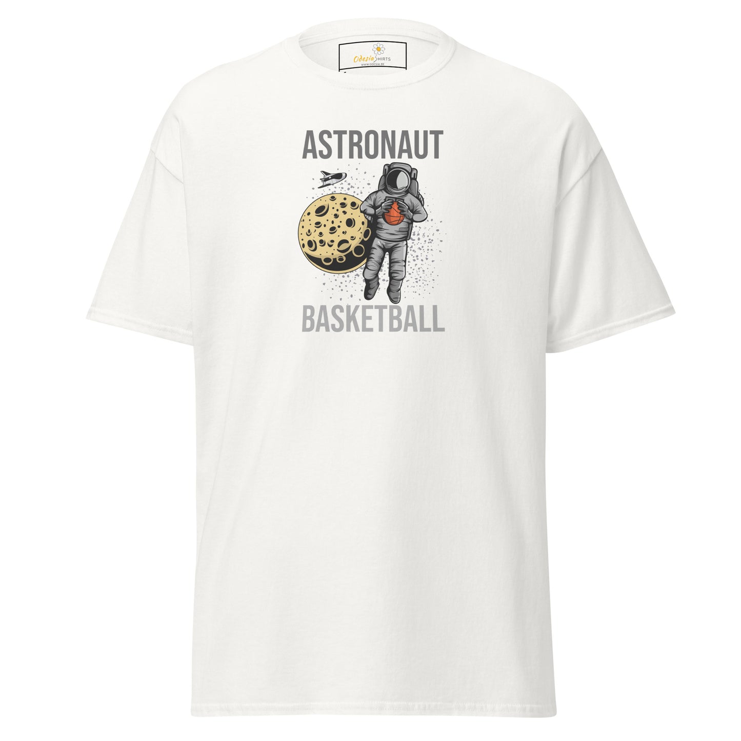 Unisex klassiek t-shirt - ASTRONAUT BASKETBAL - REGULAR