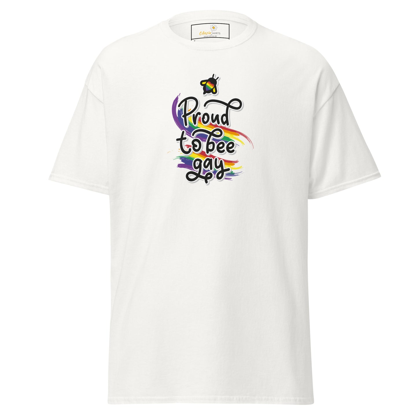 T-shirt classique unisexe - LGBTQ PROUD BEE GAY - RÉGULIER