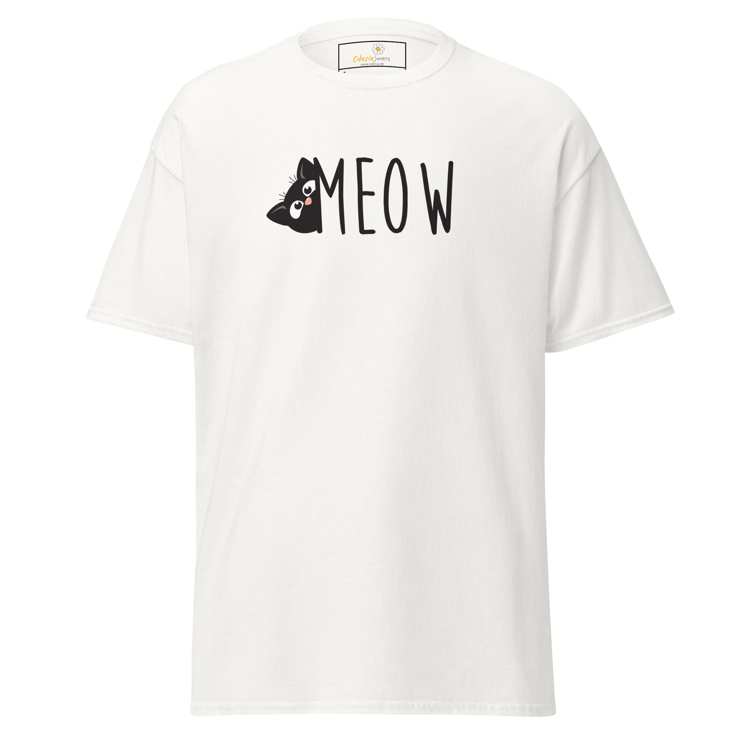 T-shirt classique unisexe - ANIMAUX CHAT MIAOU - RÉGULIER