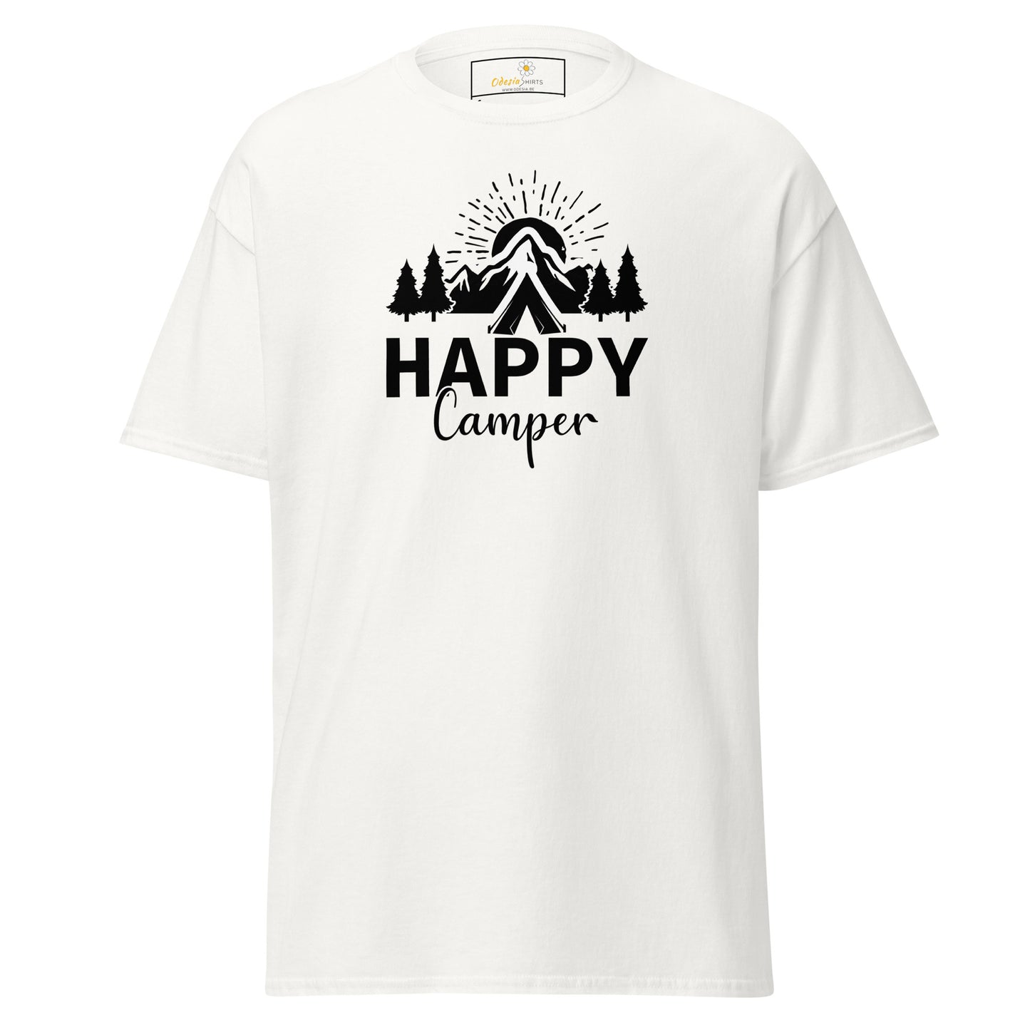 Unisex classic t-shirt - ADVENTURE HAPPY MOUNTAIN - REGULAR