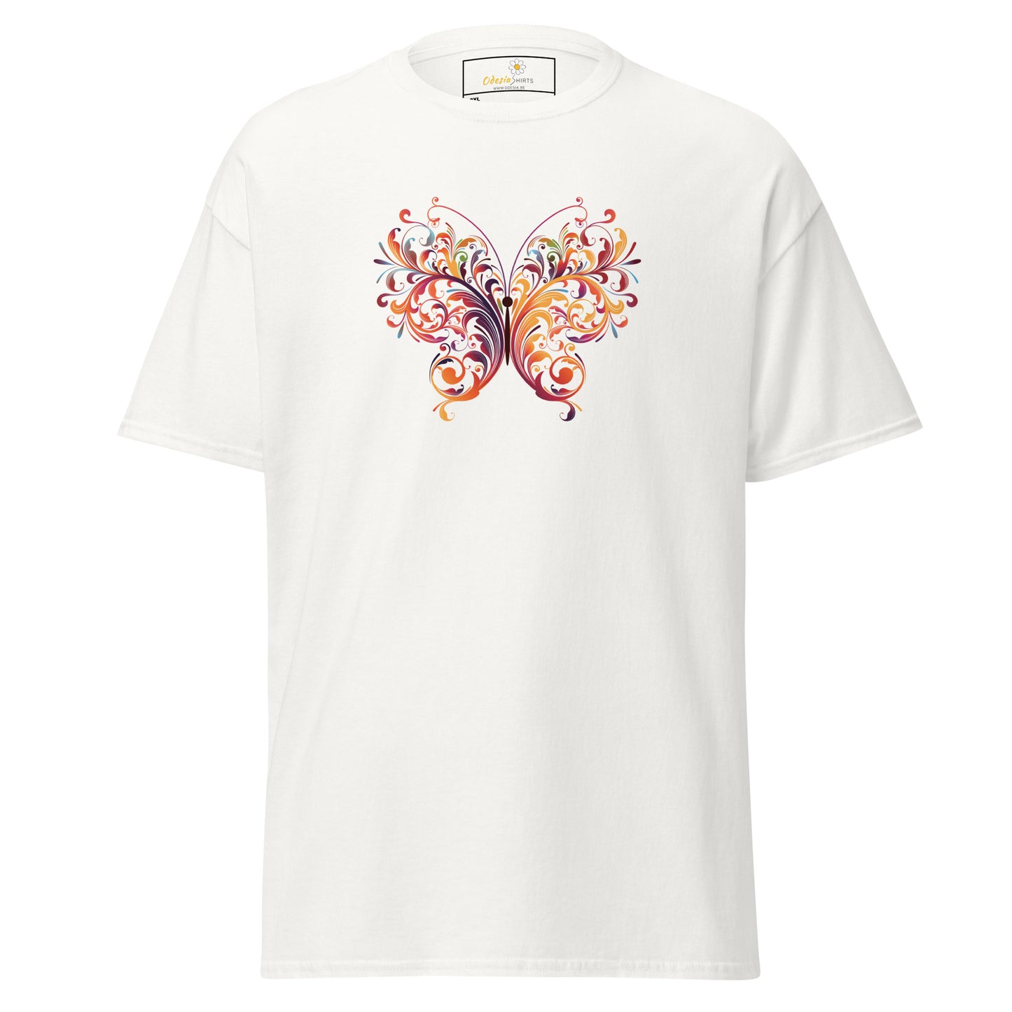 T-shirt classique unisexe - ANIMAUX PAPILLON - GRAND