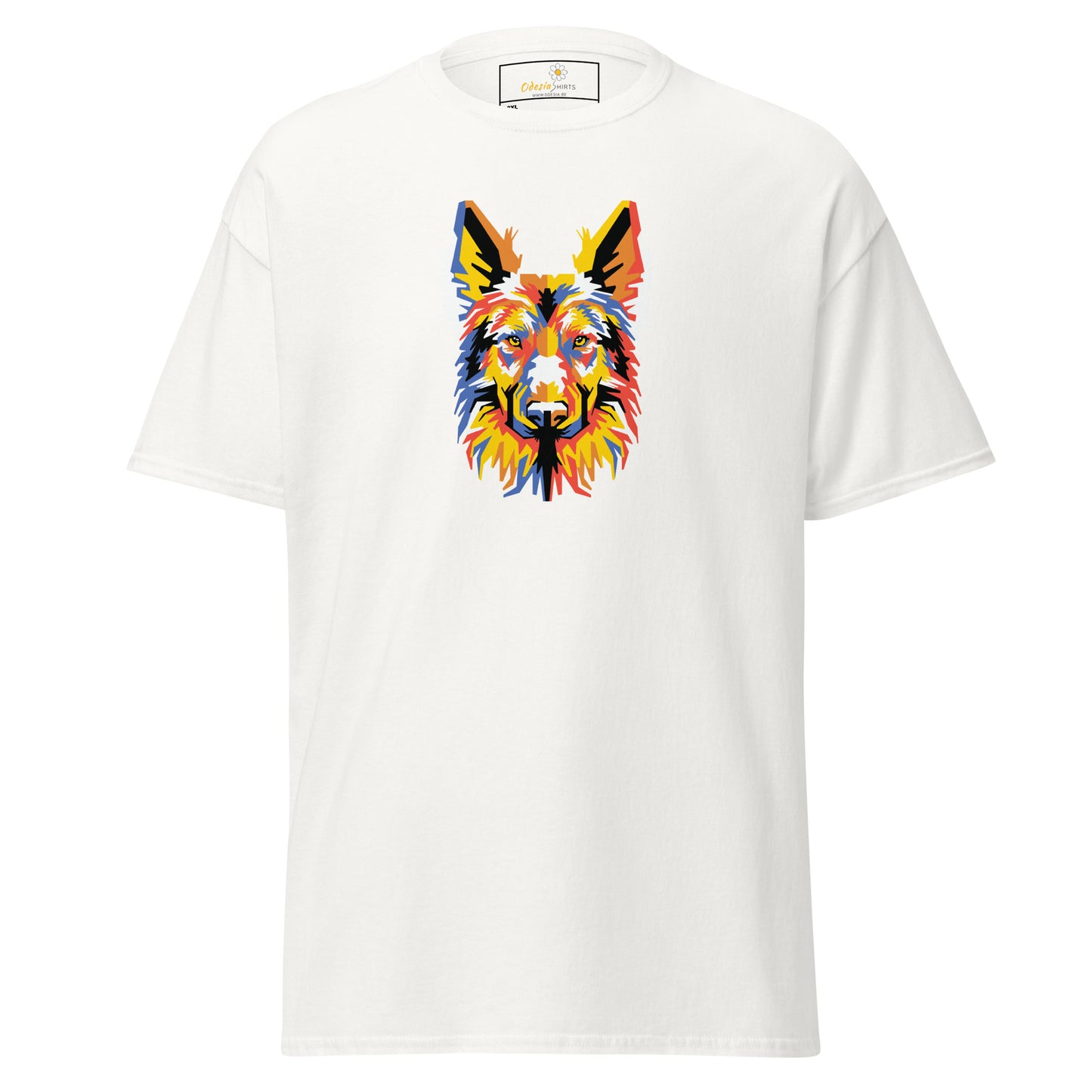 T-shirt classique unisexe - ANIMAUX DG HEAD - GRAND