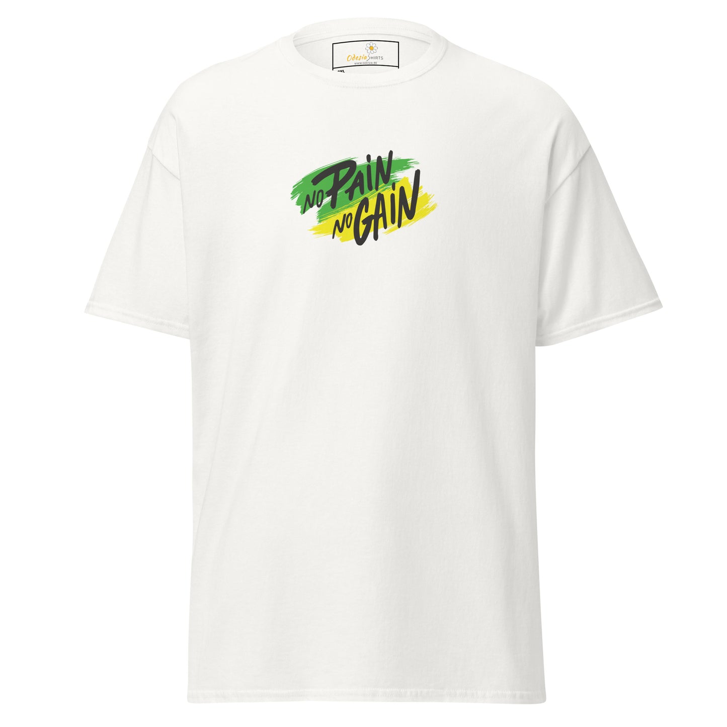 Unisex classic t-shirt - SPORT NO PAIN NO GAIN - BIG