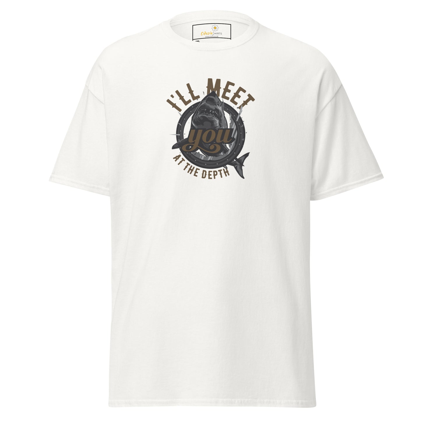 Unisex classic t-shirt - SEALIFE ILL MEET YOU AT THE DEPTH - BIG