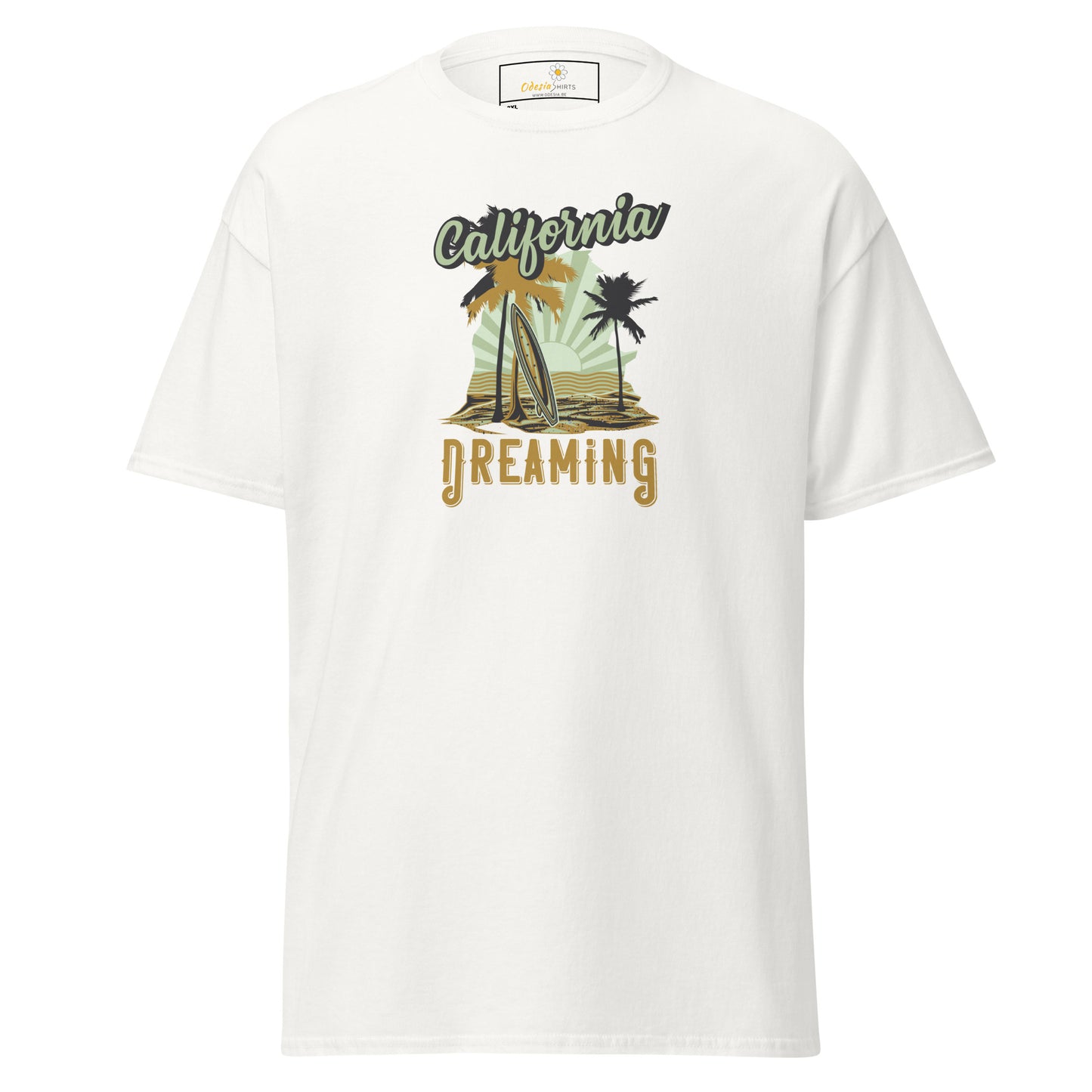 T-shirt classique pour homme - SUMMER CALIFORNIA DREAM - BIG