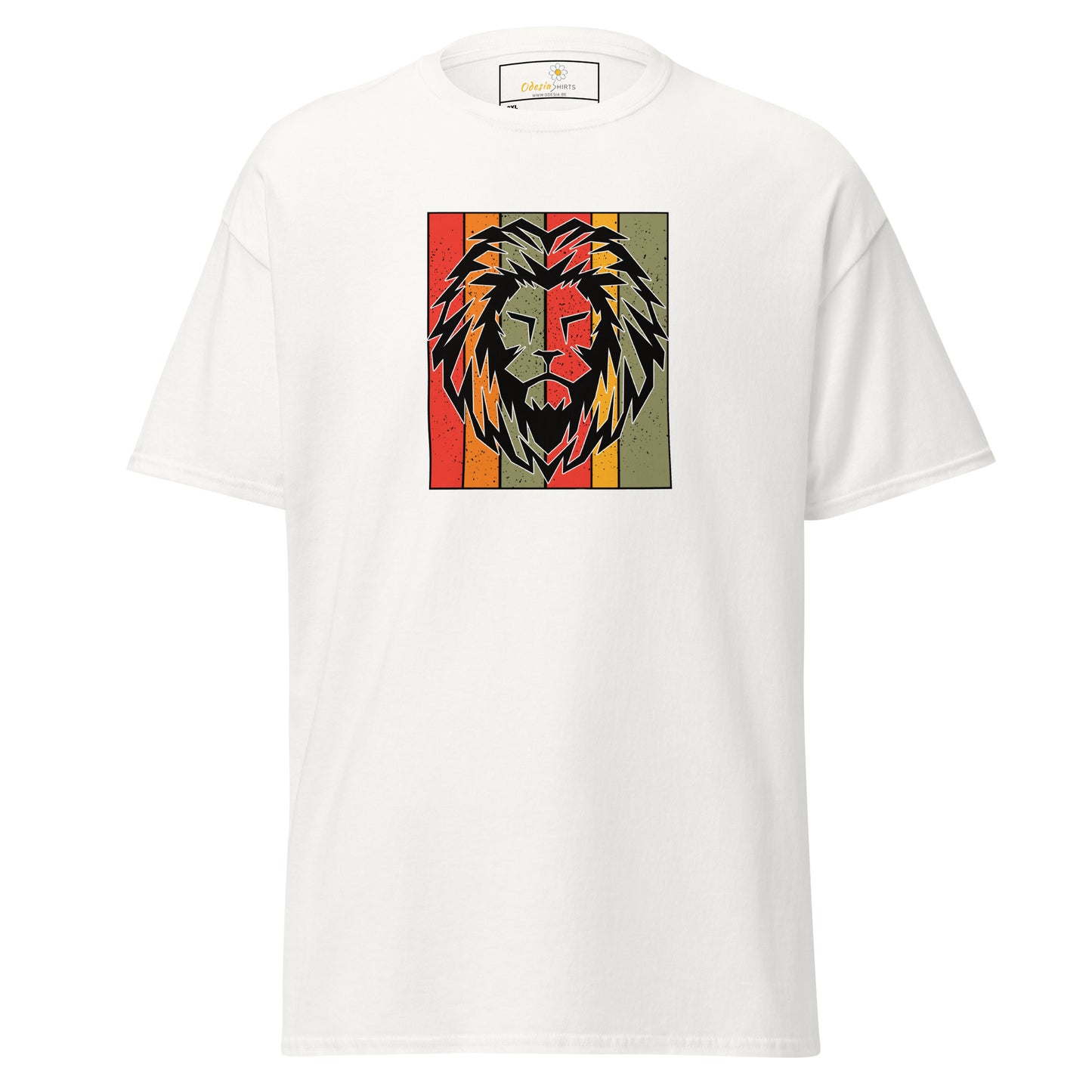 T-shirt classique homme - WILDLIFE LION HEAD - BIG