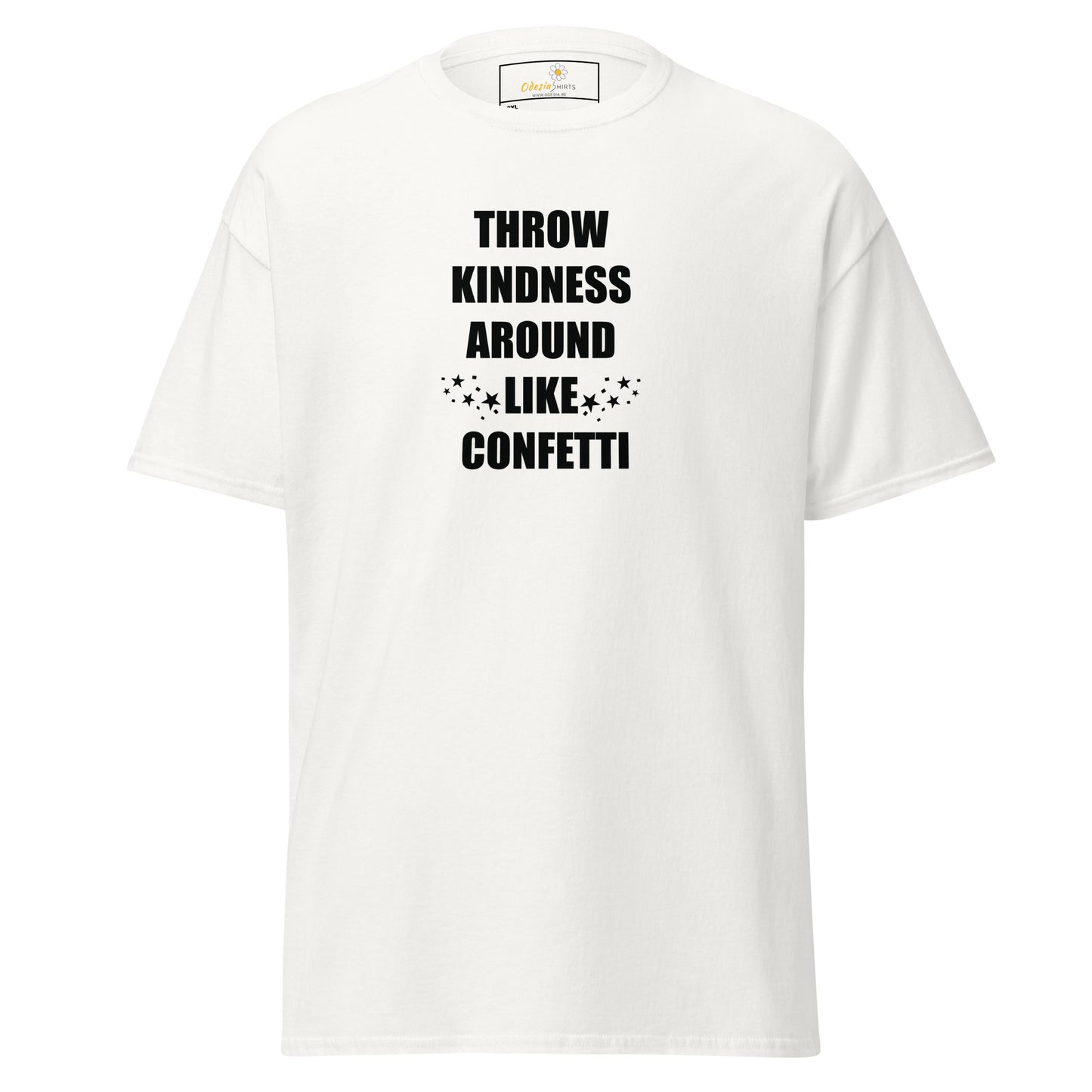 T-shirt classique pour homme - TEXT THROW KINDNESS AROUND - BIG
