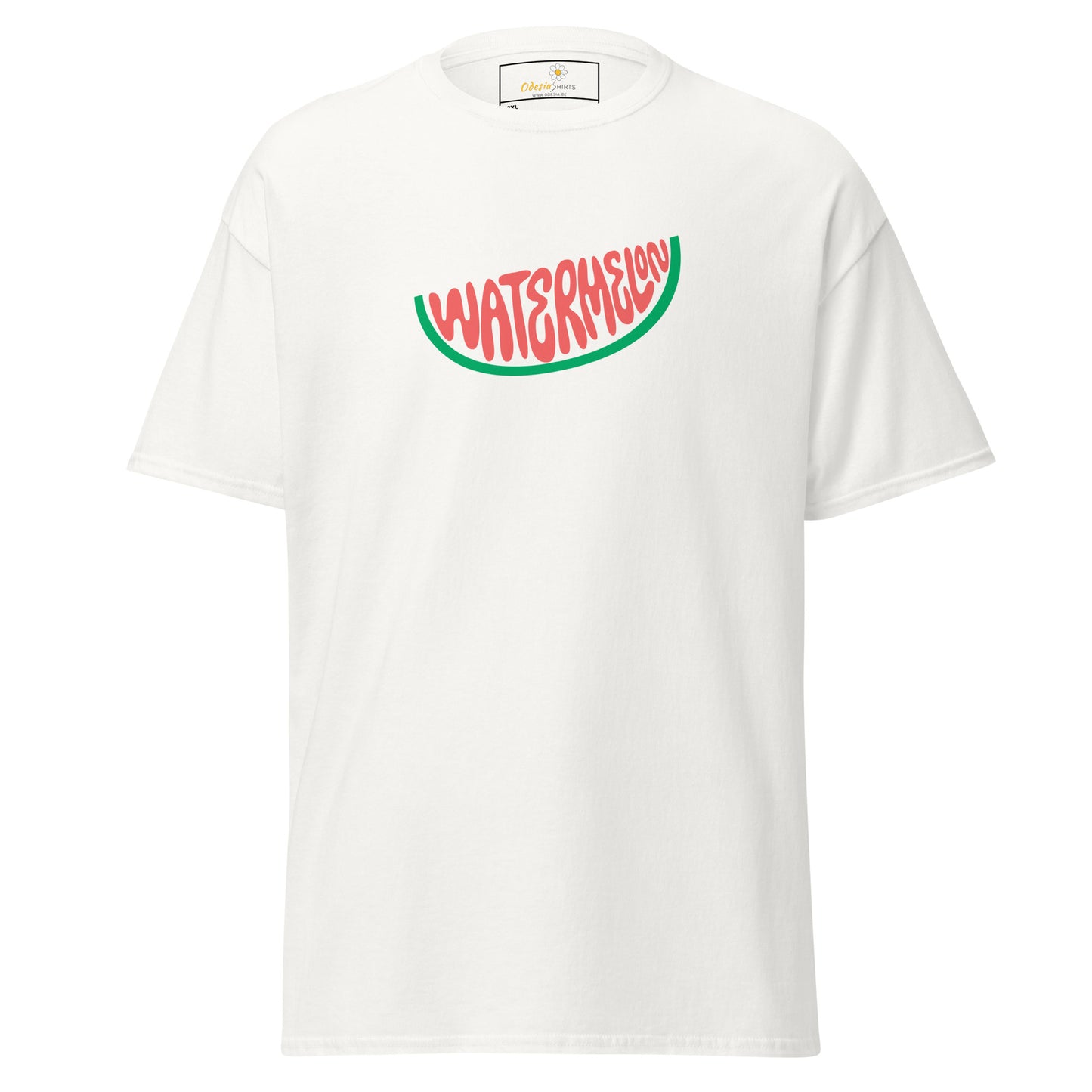 T-shirt classique homme - PASTÈQUE D'ÉTÉ - GRAND