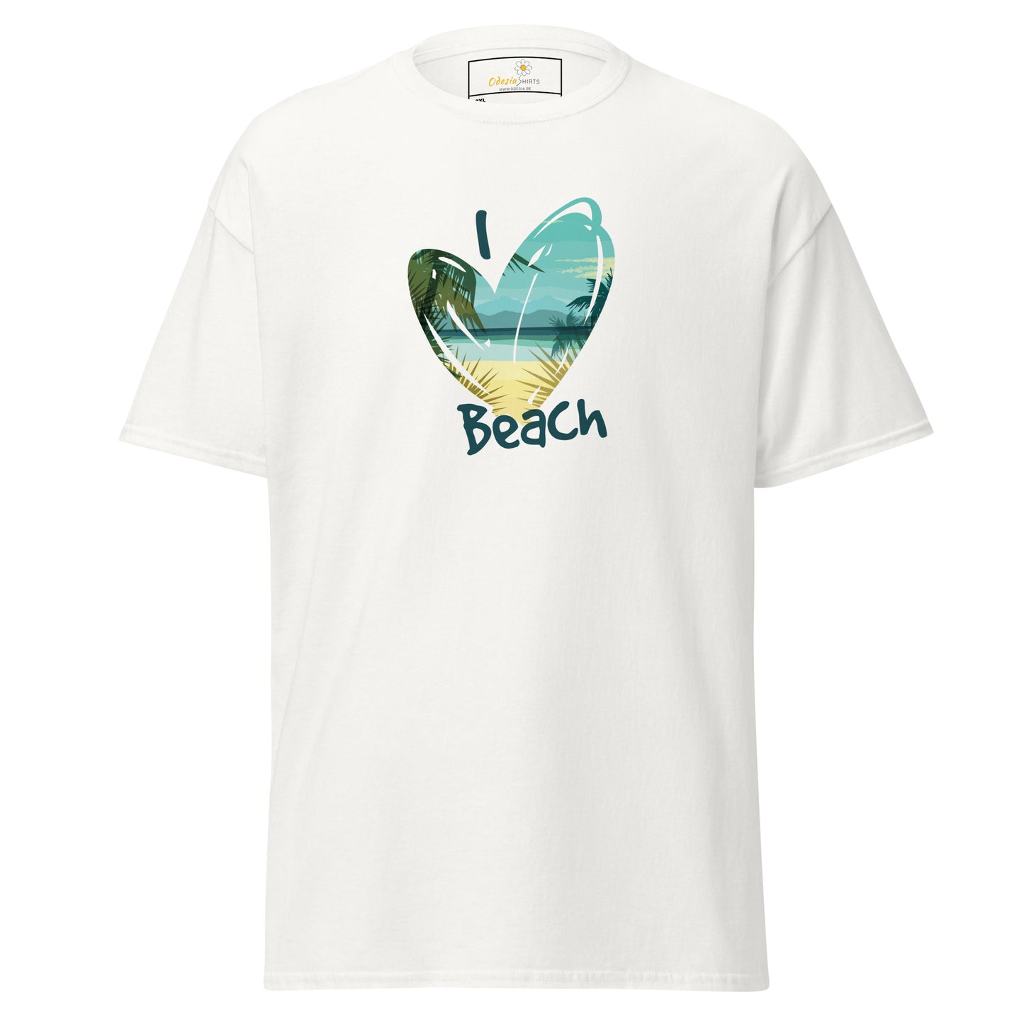 T-shirt classique pour homme - SUMMER SUNSET BEACH - GRAND