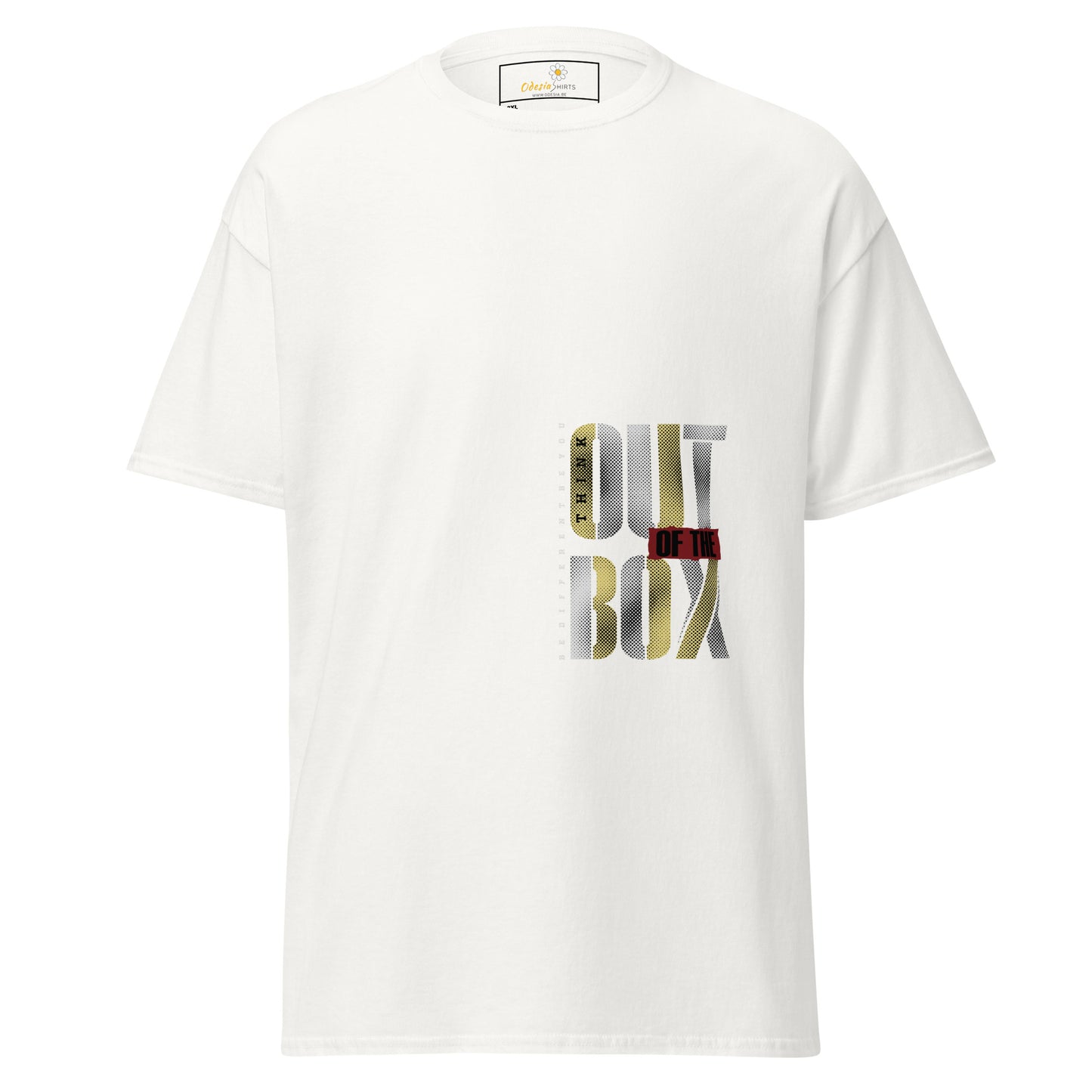 T-shirt classique pour homme - TEXT OUT OF THE BOX - GRAND
