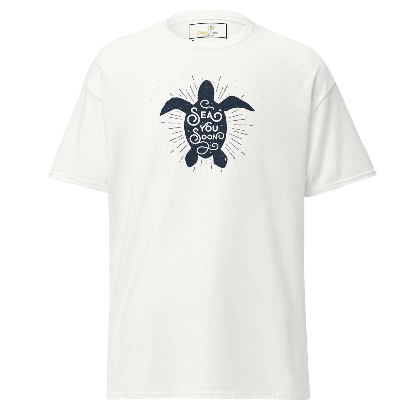 T-shirt classique pour homme - WILDLIFE TURTLE SEE YOU - BIG