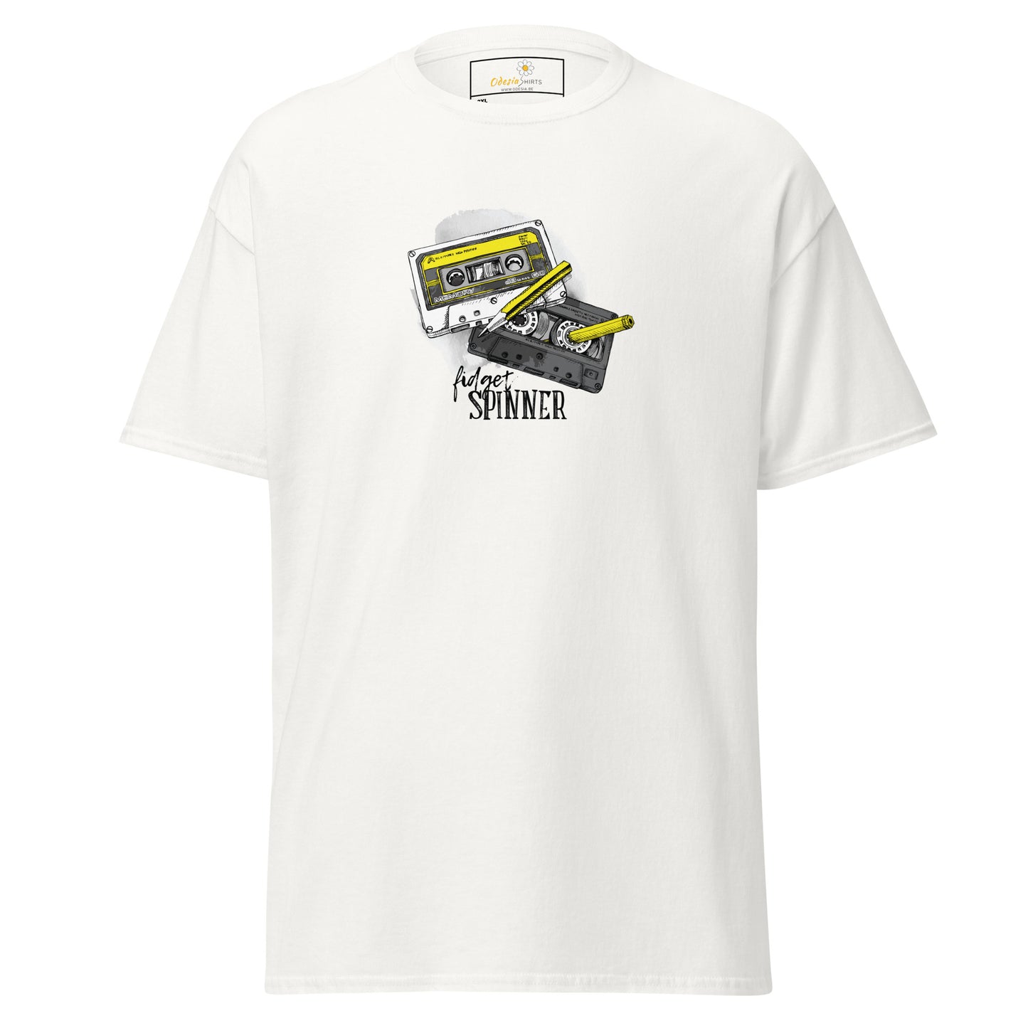 Unisex classic t-shirt - MUSIC TAPE SPINNER - BIG