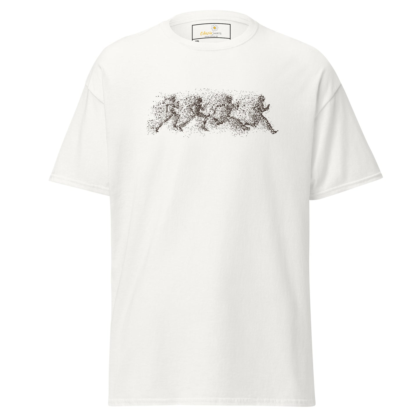 T-shirt classique unisexe - Motif à pois abstraits pour homme - Grande taille