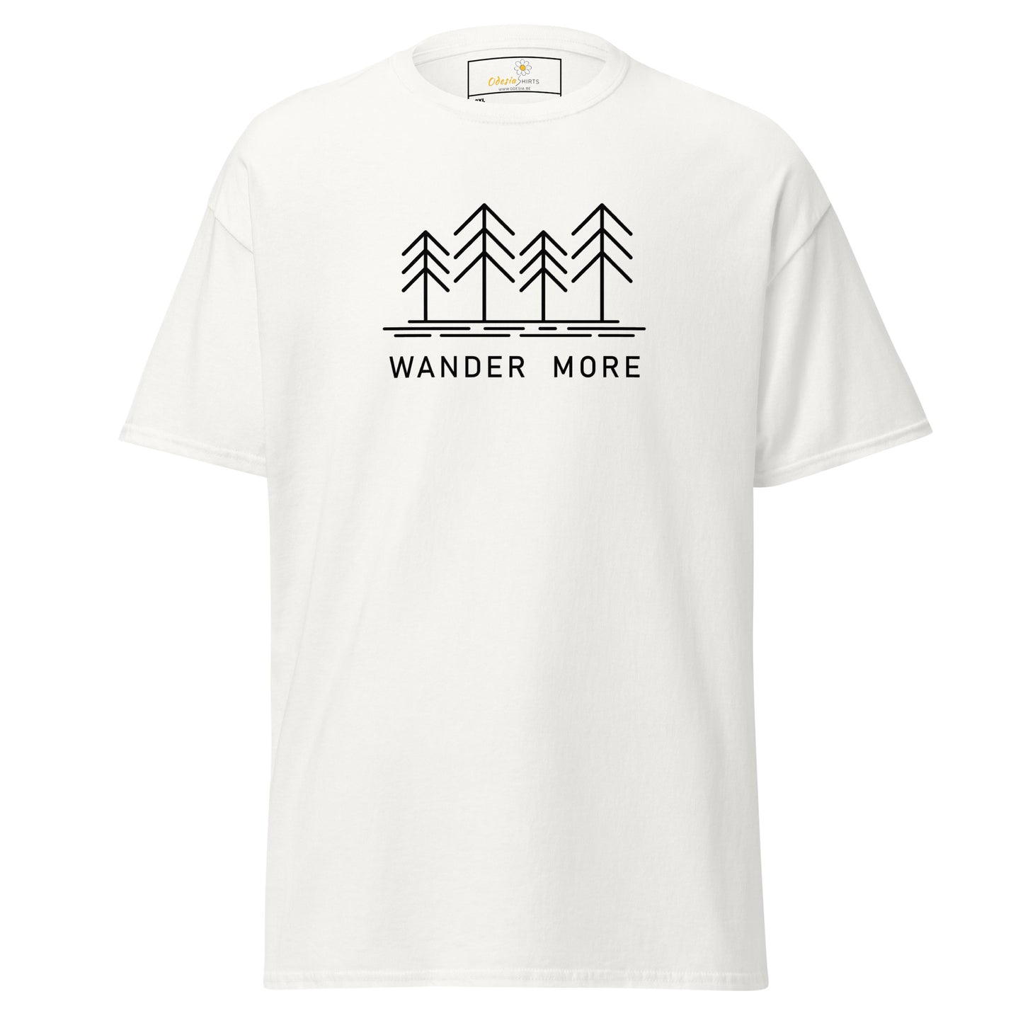 Unisex classic t-shirt - ADVENTURE WANDER MORE - BIG