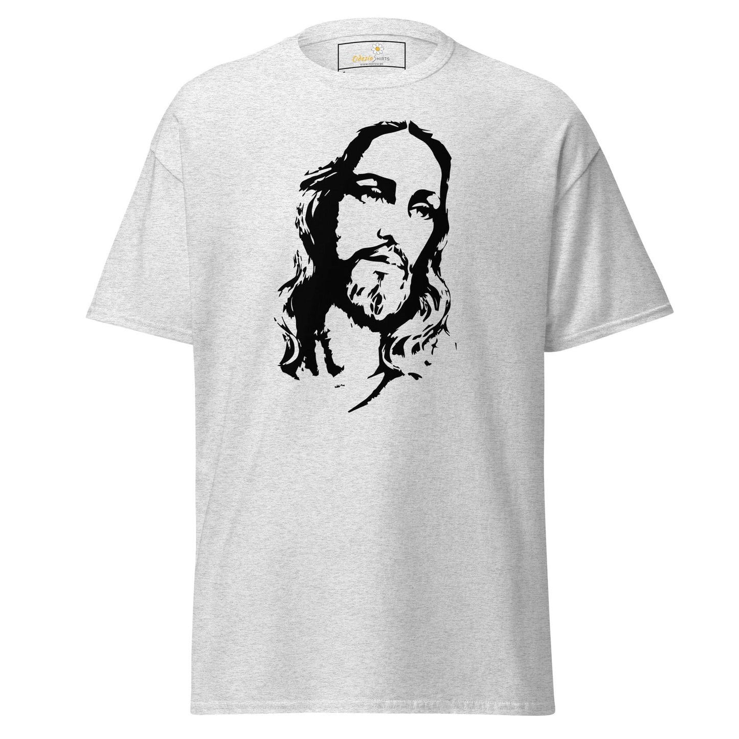 Unisex classic tee - SPIRITUAL JESUS - REGULAR - Ash / S