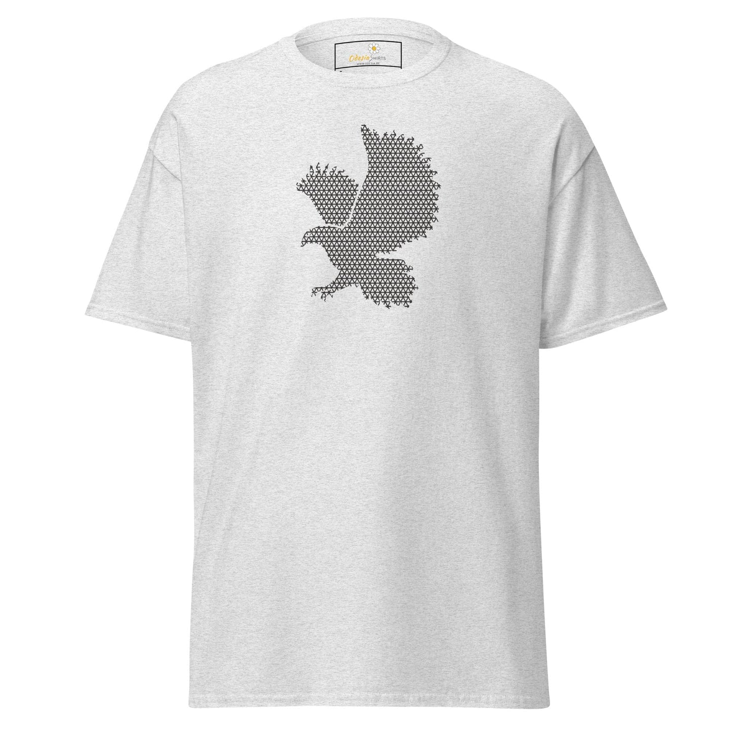 Unisex classic t-shirt - ABSTRACT BIRD - REGULAR - Ash / S