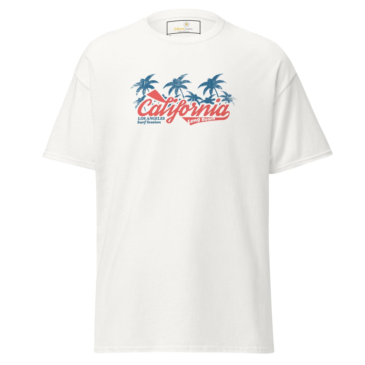 Unisex classic t-shirt - SUMMER CALIFORNIA DREAMS - REGULAR - White / S