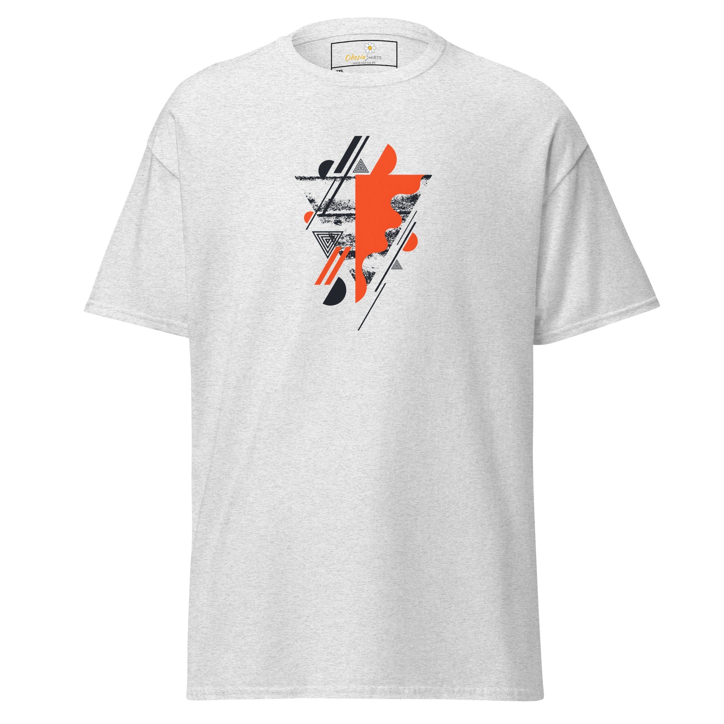 Unisex classic t-shirt - ABSTRACT SHAPES AND COLORS - BIG