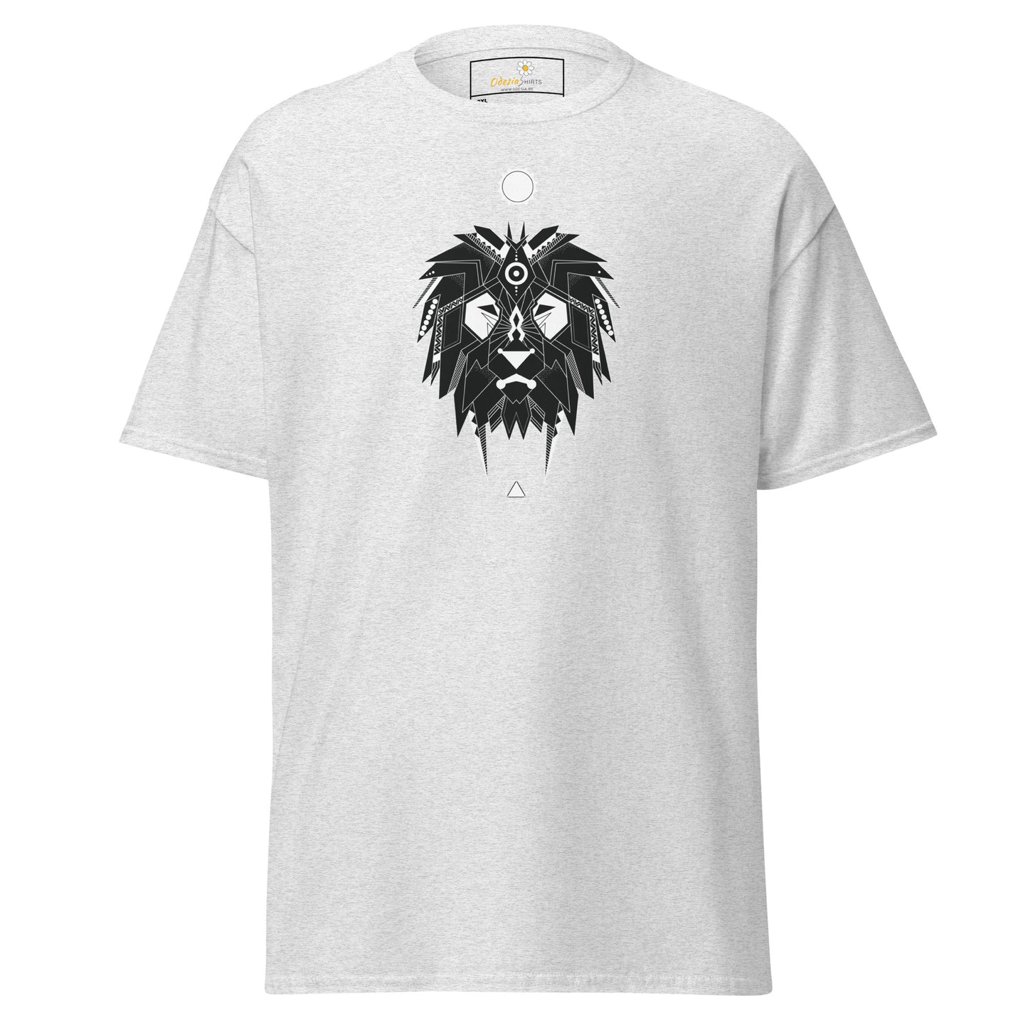 Unisex classic t-shirt - ABSTRACT MYSTIC LION HEAD - BIG