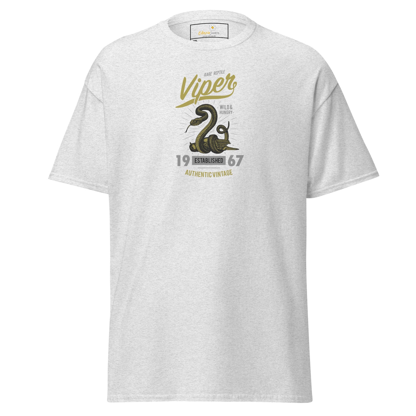 Unisex classic t-shirt - VINTAGE AUTHENTIC VIPER 1967 - BIG