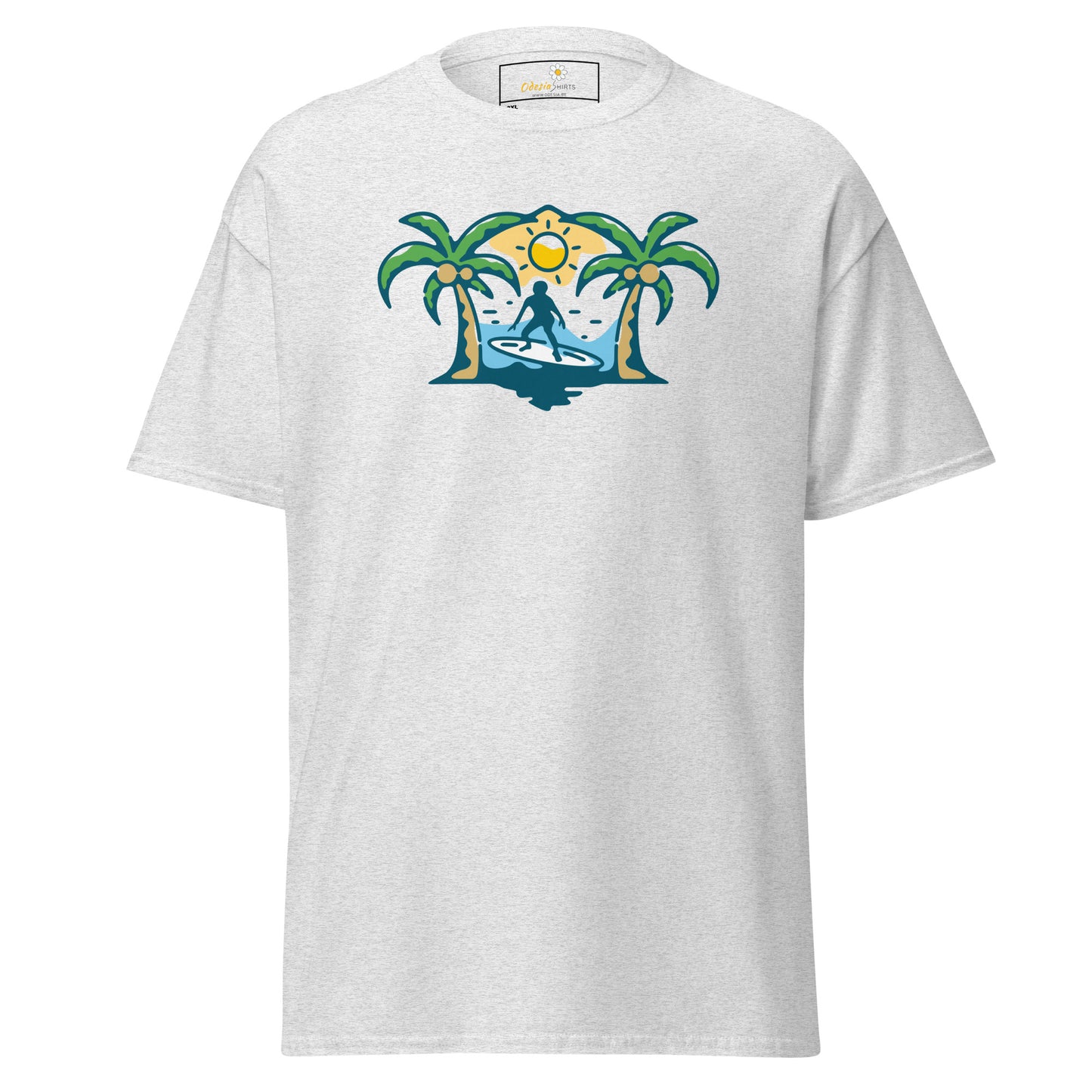 Unisex classic t-shirt - SUMMER ISLAND RELAX - BIG