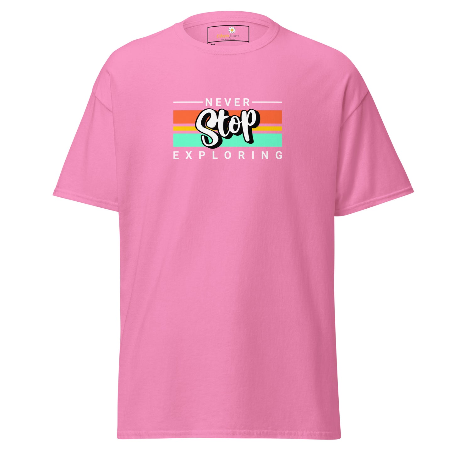 Unisex classic t-shirt - ADVENTURE NEVER STOP EXPLORING 2 - BIG