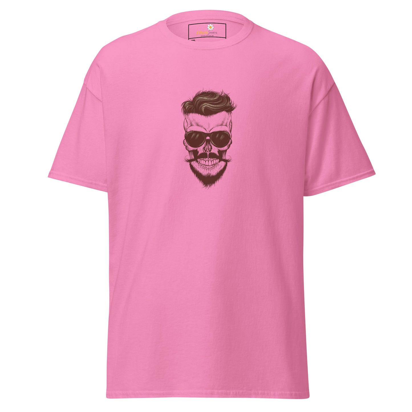 Unisex classic t-shirt - SKULL HIPSTER - BIG