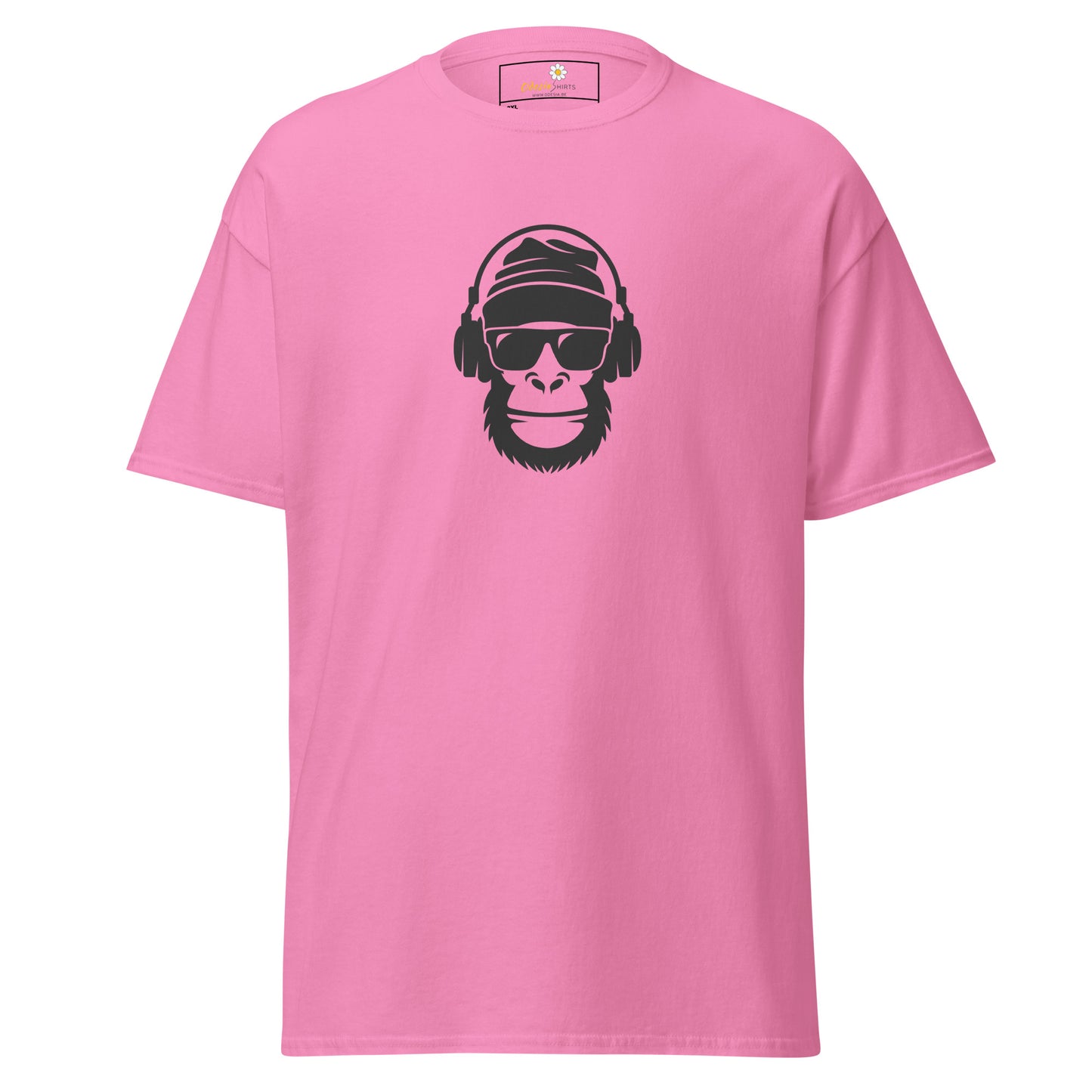 Unisex classic t-shirt - WILDLIFE MONKEY FACE - BIG