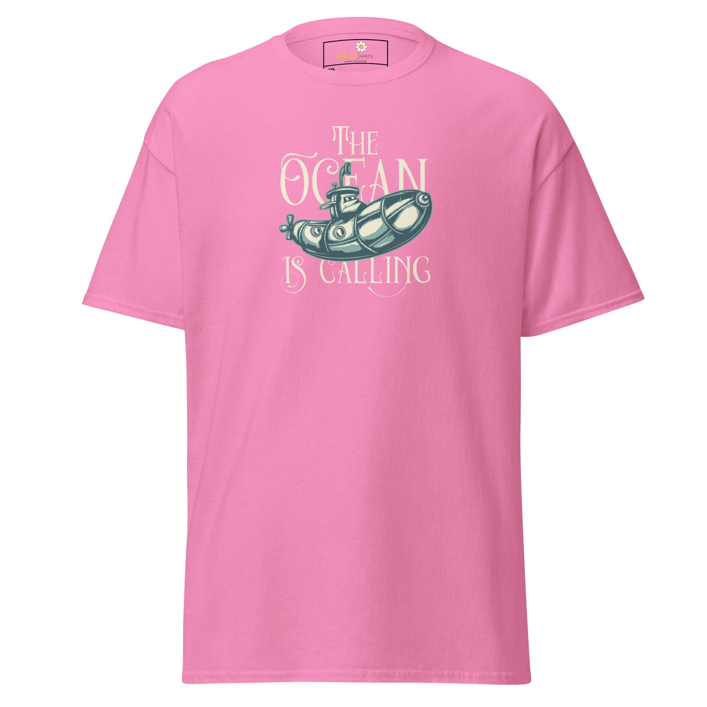 Unisex classic t-shirt - ADVENTURE THE OCEAN IS CALLING - BIG