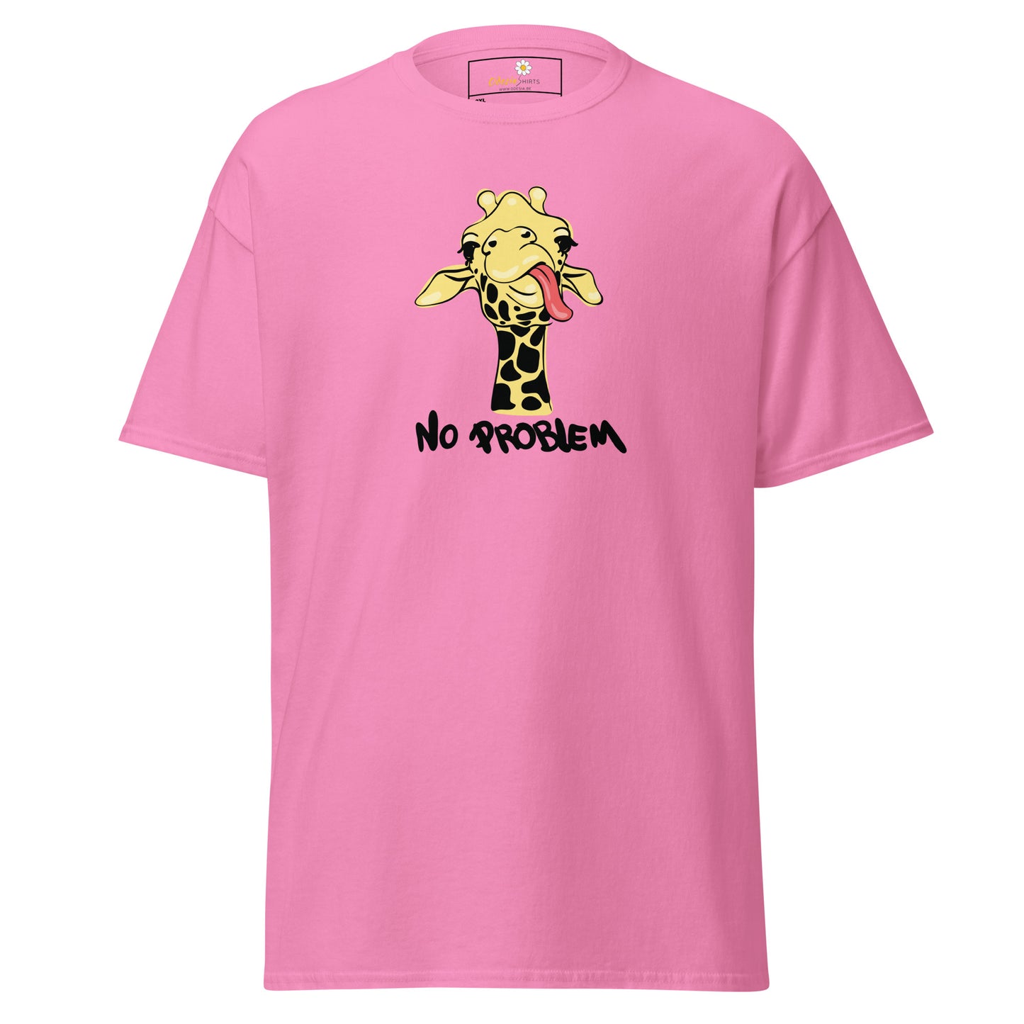 Unisex klassiek t-shirt - FUN GIRAF GEEN PROBLEEM - GROOT