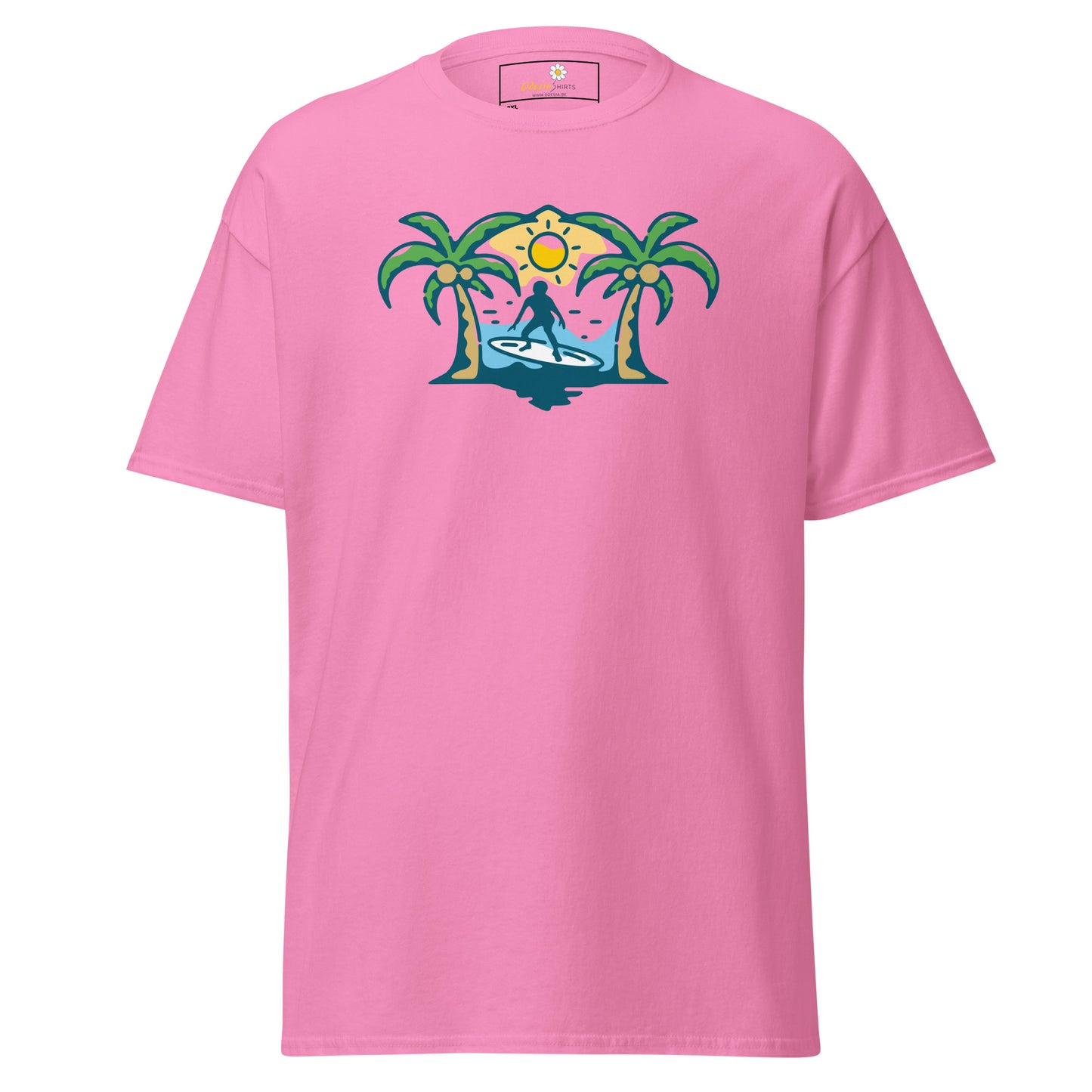 Unisex classic t-shirt - SUMMER ISLAND RELAX - BIG