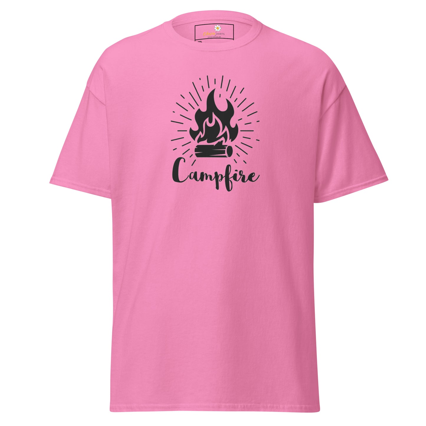 Unisex classic t-shirt - ADVENTURE CAMPFIRE - BIG
