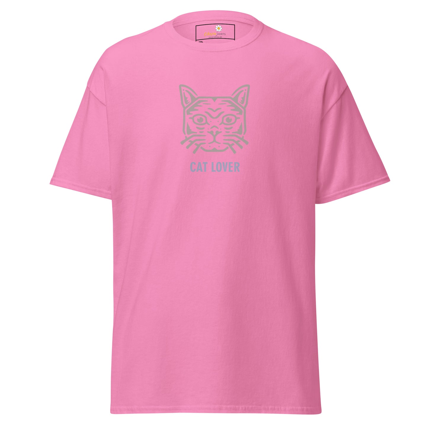 T-shirt classique unisexe - AMOUREUX DES ANIMAUX ET DES CHATS - GRAND