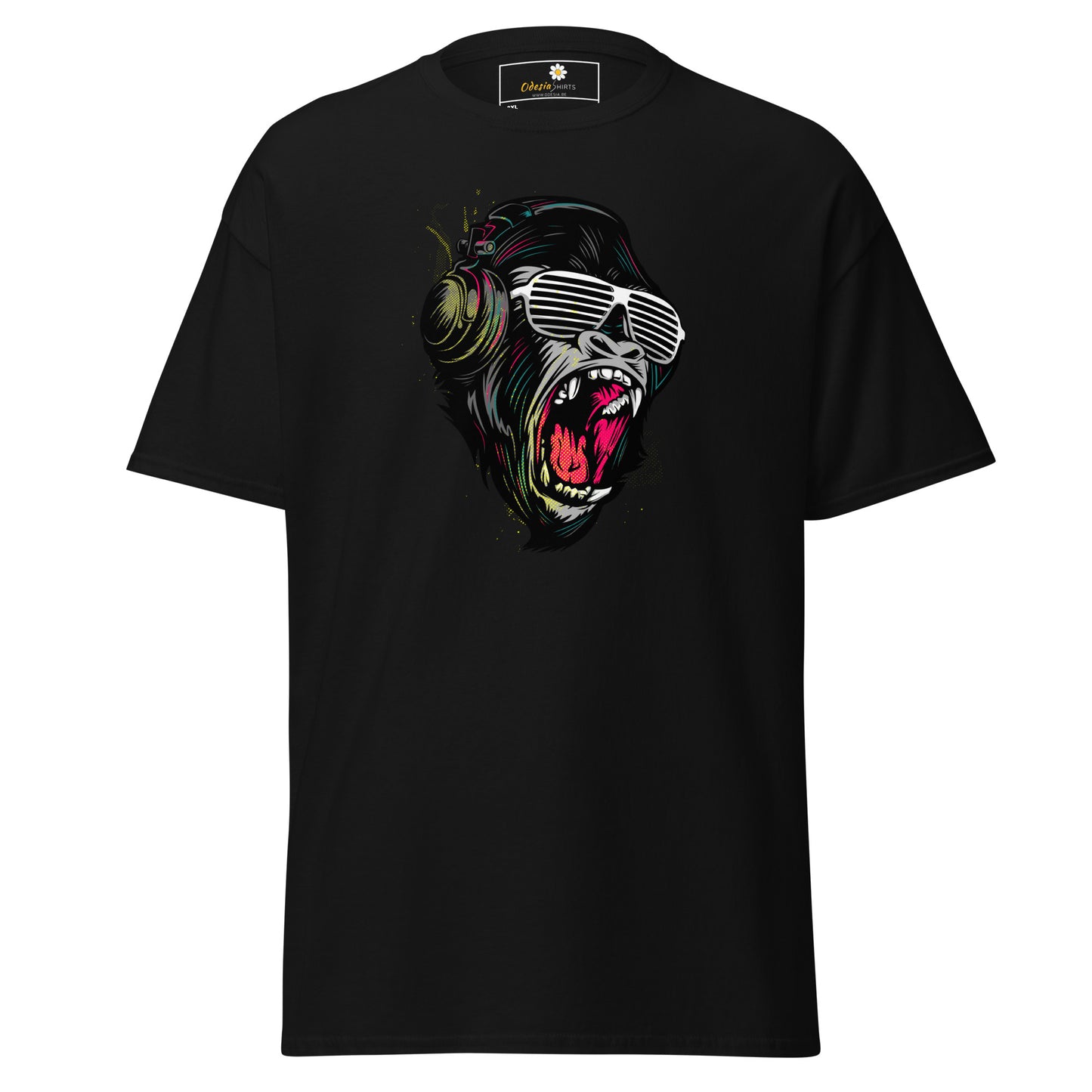 T-shirt classique pour homme - WILDLIFE GORILLA SCREAM - BIG