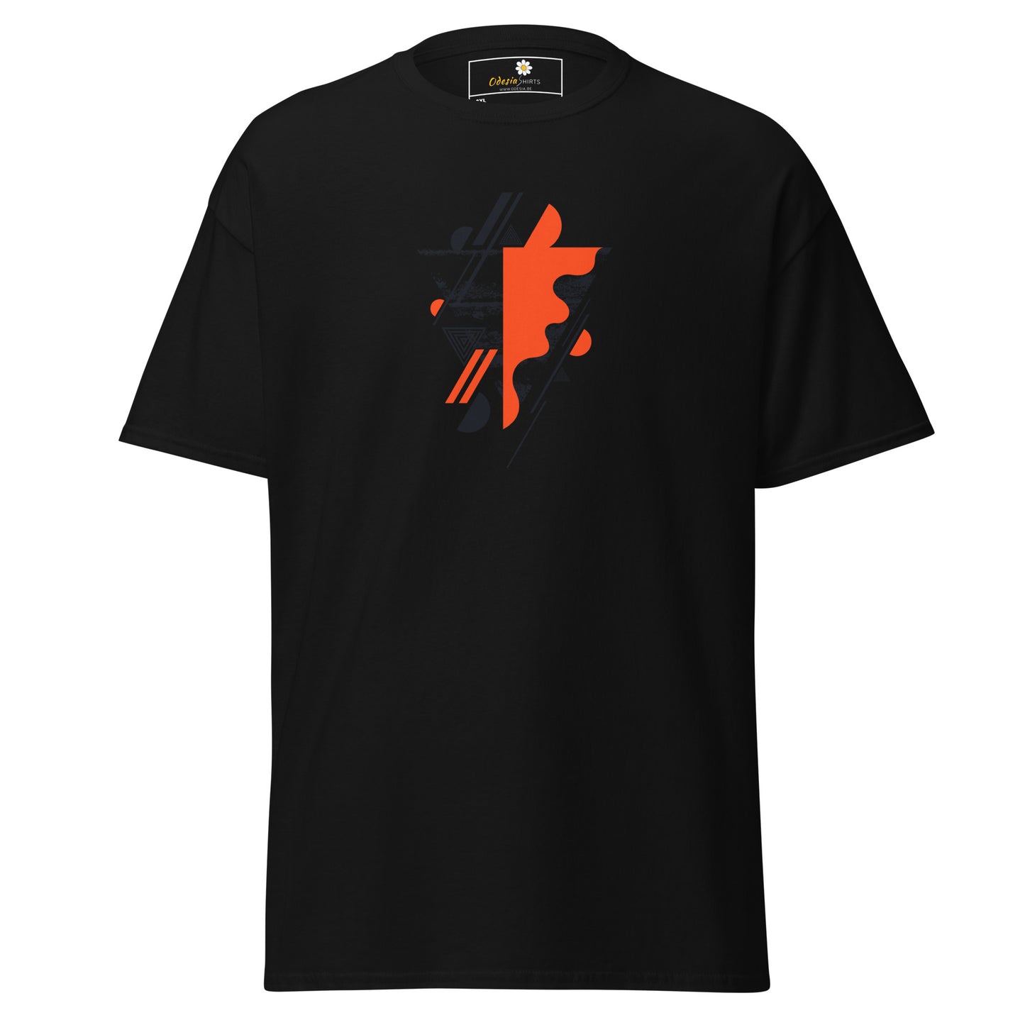 Unisex classic t-shirt - ABSTRACT SHAPES AND COLORS - BIG