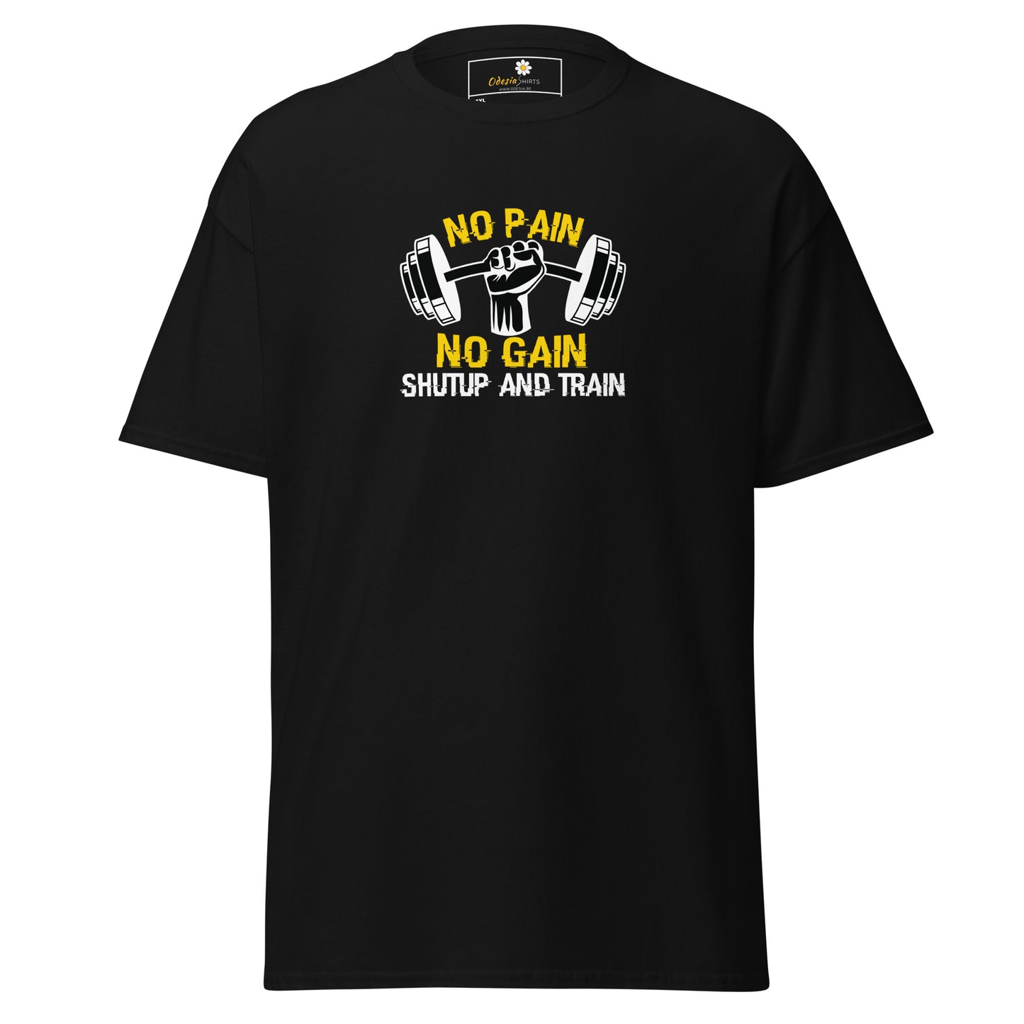 Unisex classic t-shirt - SPORT NO GAIN NO PAIN - BIG