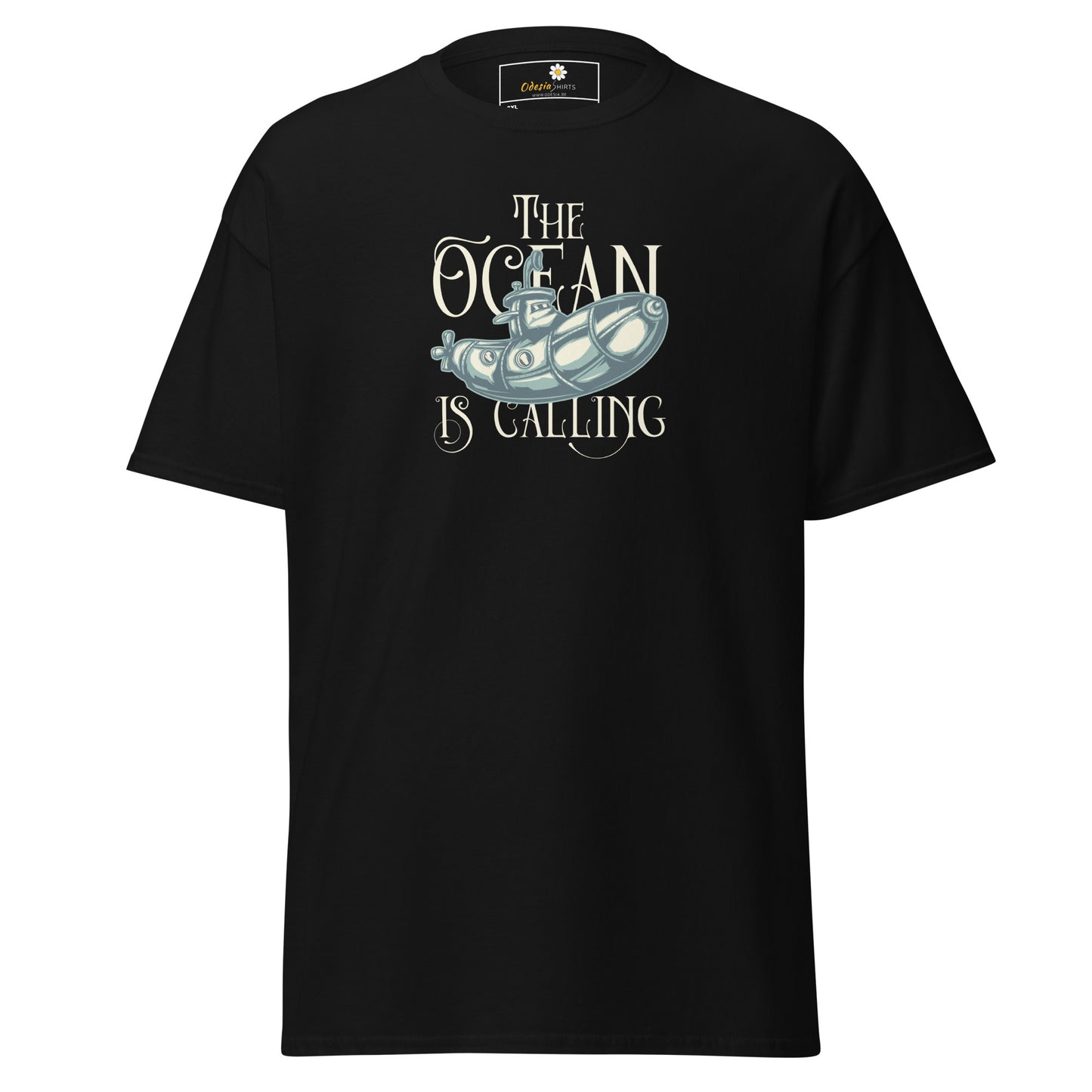 Unisex classic t-shirt - ADVENTURE THE OCEAN IS CALLING - BIG