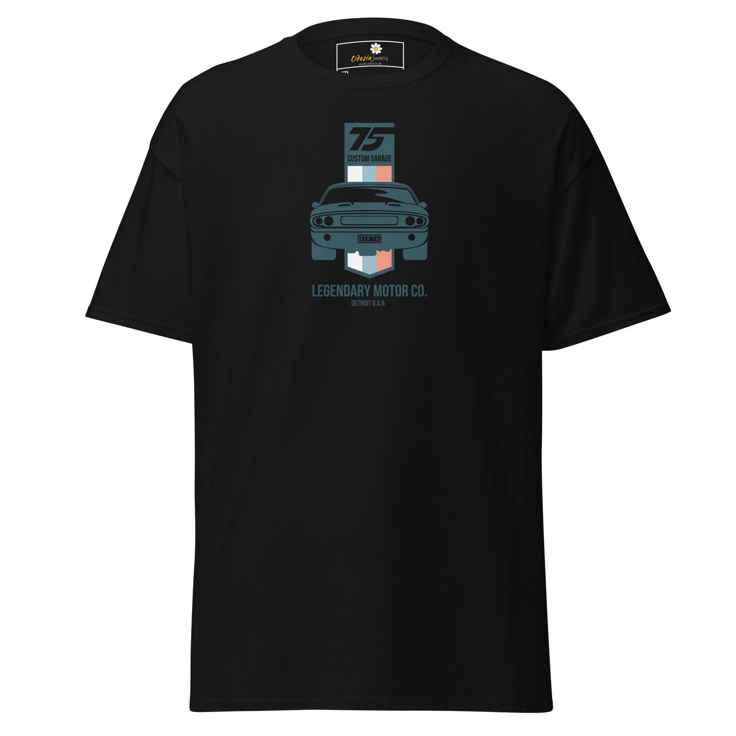 T-shirt classique unisexe - VINTAGE LEGENDARY MOTOR CARS - GRAND