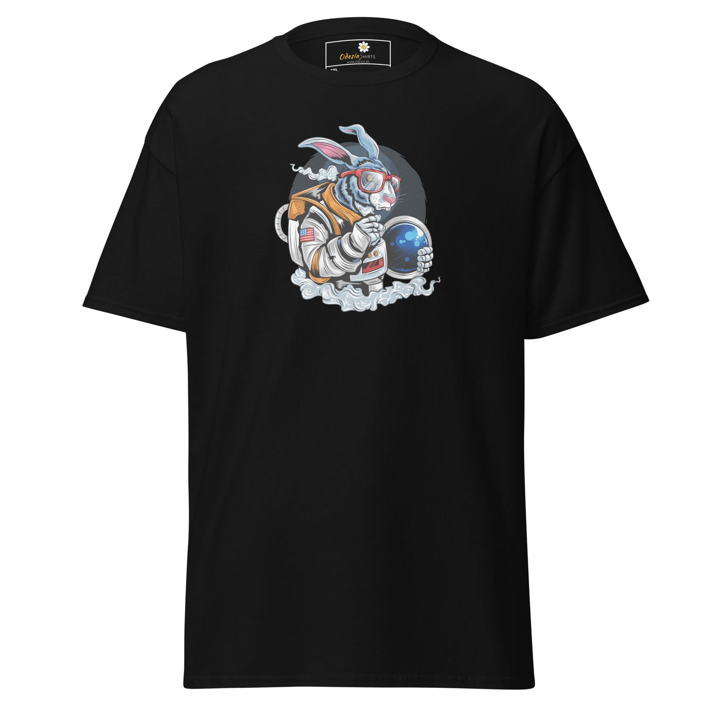 Unisex classic t-shirt - ASTRONAUT RABBIT - BIG