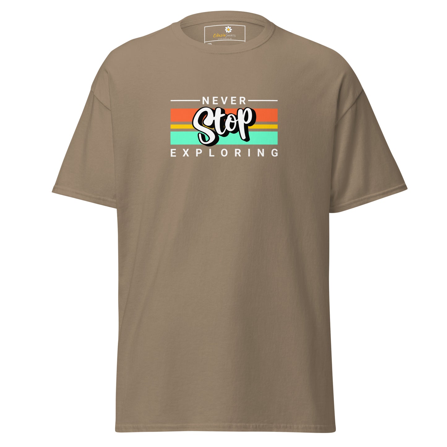 Unisex classic t-shirt - ADVENTURE NEVER STOP EXPLORING 2 - BIG
