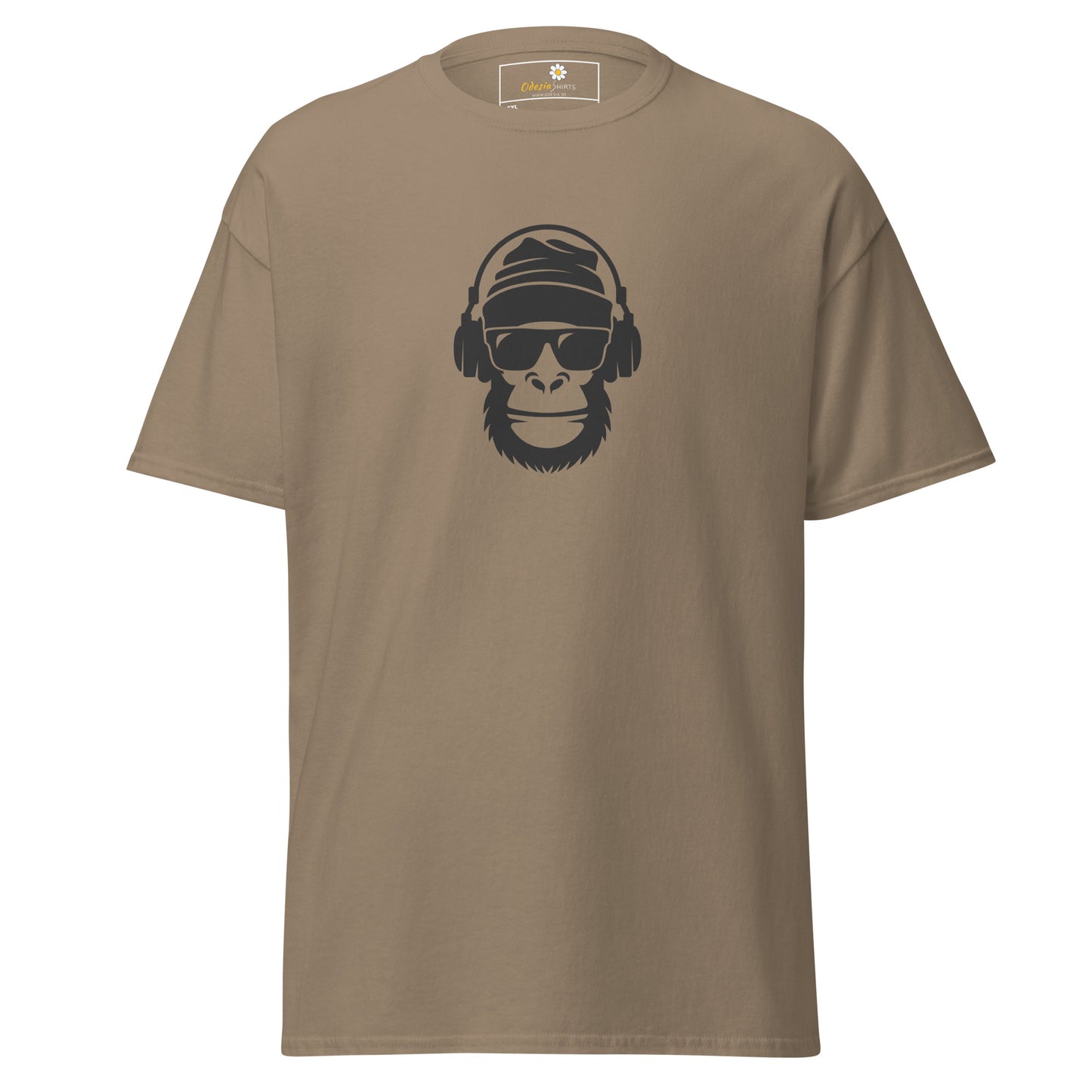 Unisex classic t-shirt - WILDLIFE MONKEY FACE - BIG