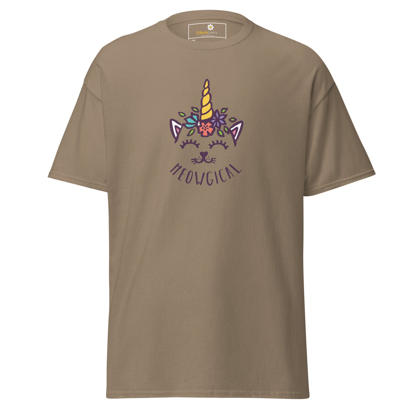 Unisex klassiek t-shirt - ANIMALS CAT MAGICAL - GROOT