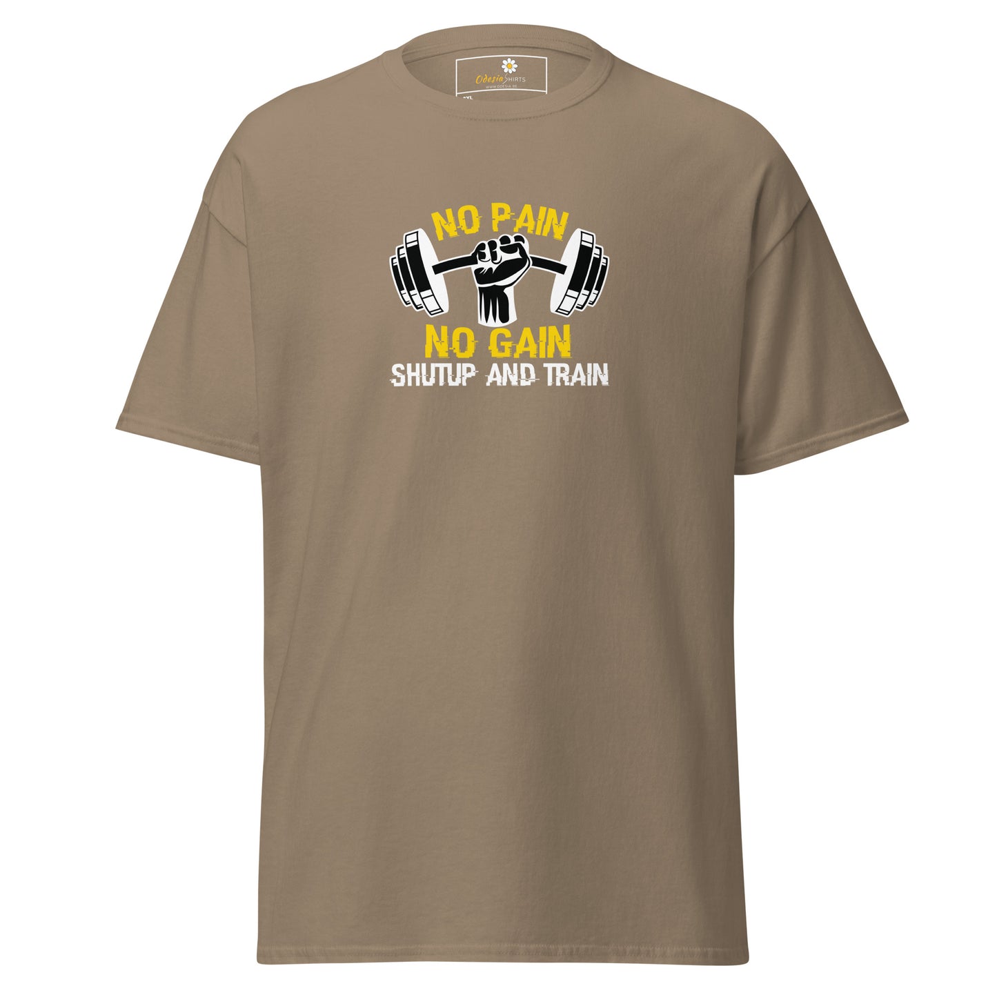 Unisex classic t-shirt - SPORT NO GAIN NO PAIN - BIG