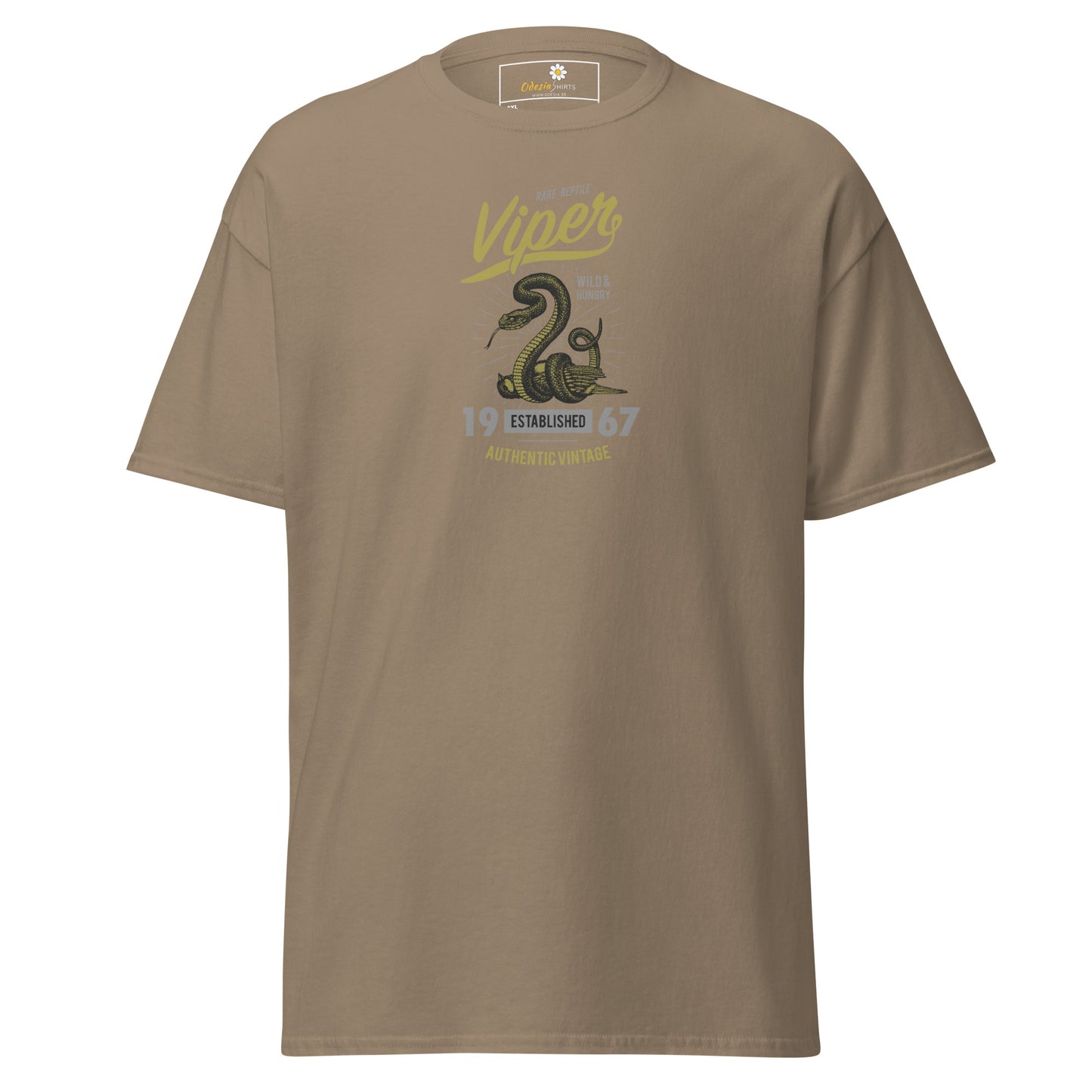 Unisex classic t-shirt - VINTAGE AUTHENTIC VIPER 1967 - BIG