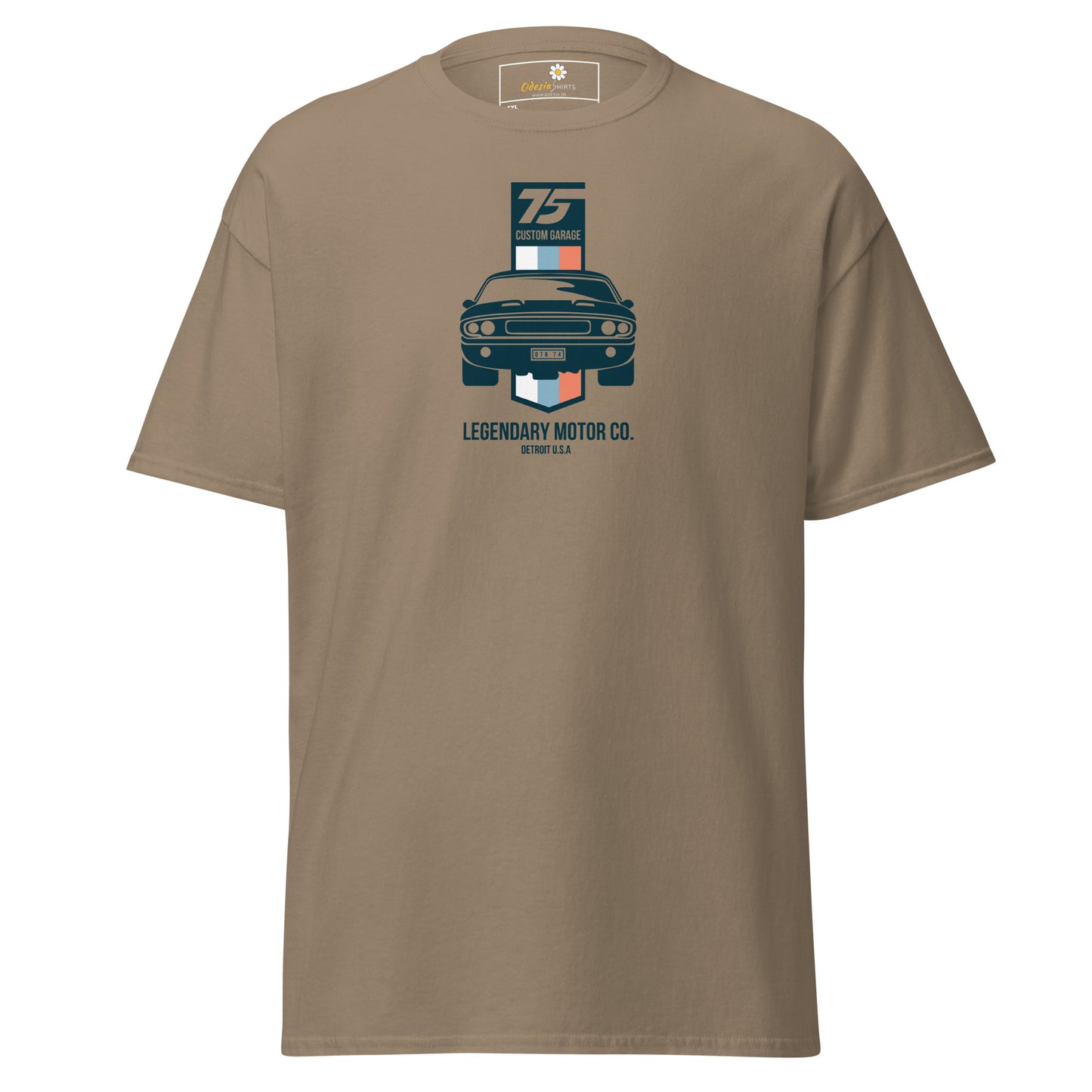 T-shirt classique unisexe - VINTAGE LEGENDARY MOTOR CARS - GRAND