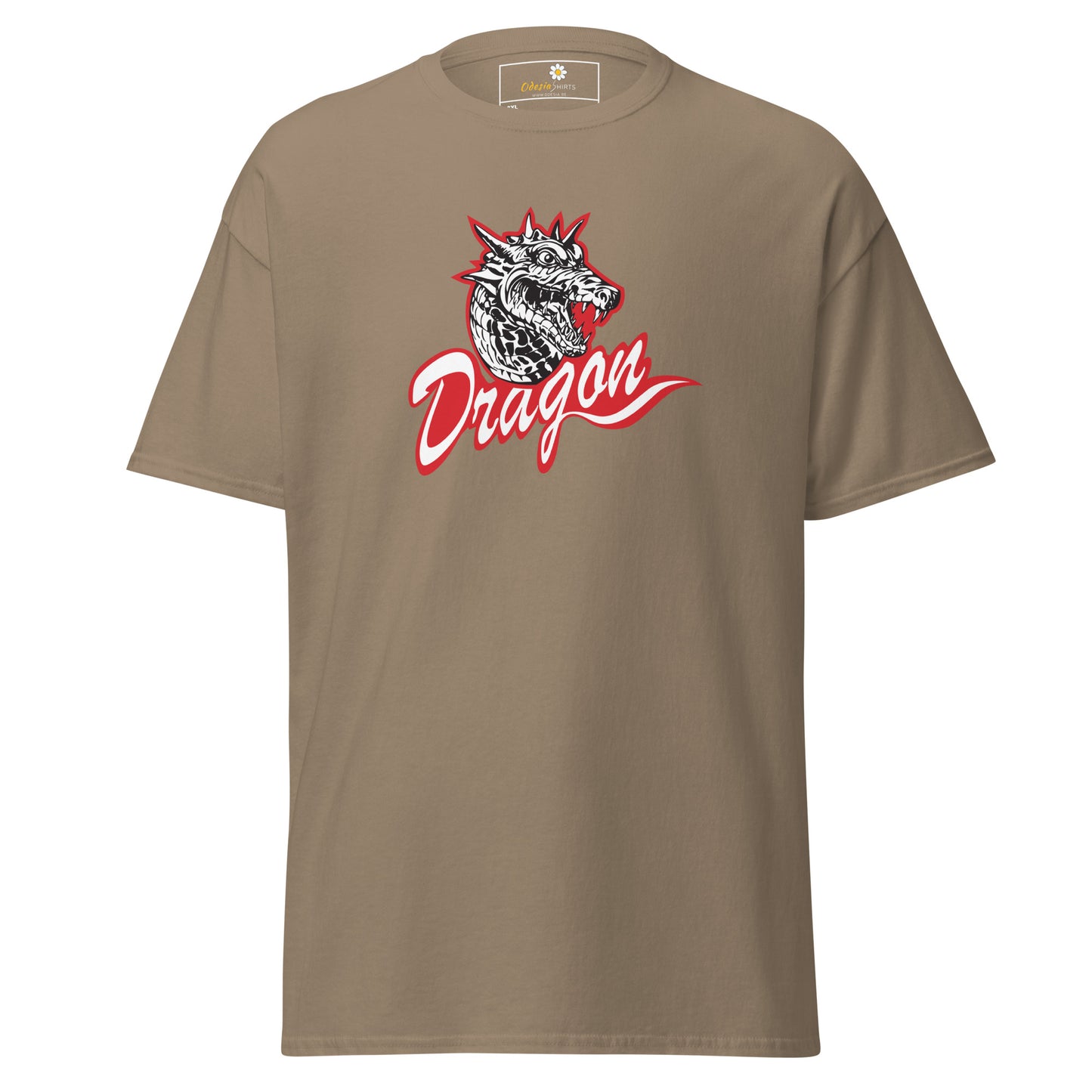 T-shirt classique unisexe - ANIMAUX DRAGON MYSTIQUE - GRAND