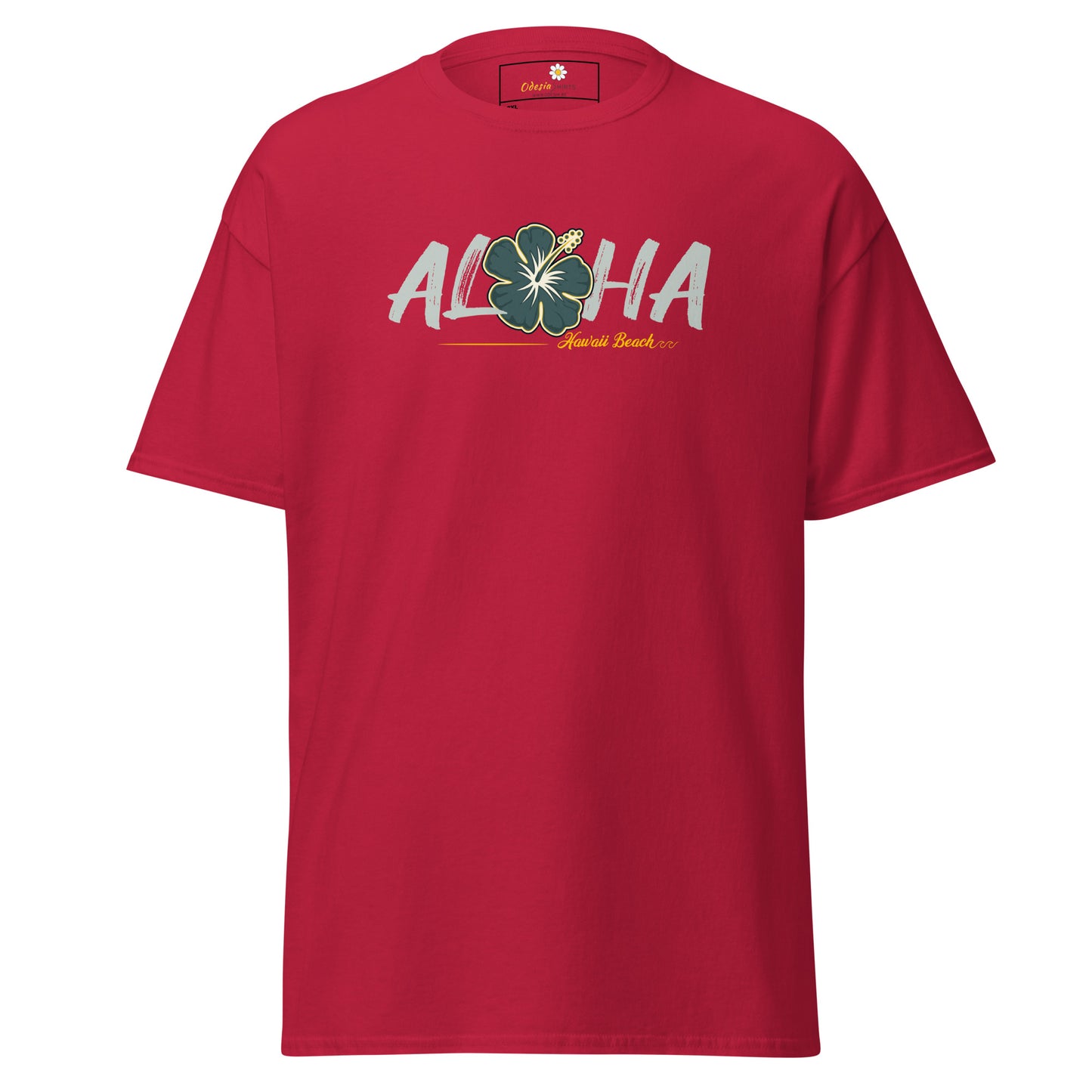 Unisex klassiek t-shirt - SUMMER HAWAI ALOHA - GROOT