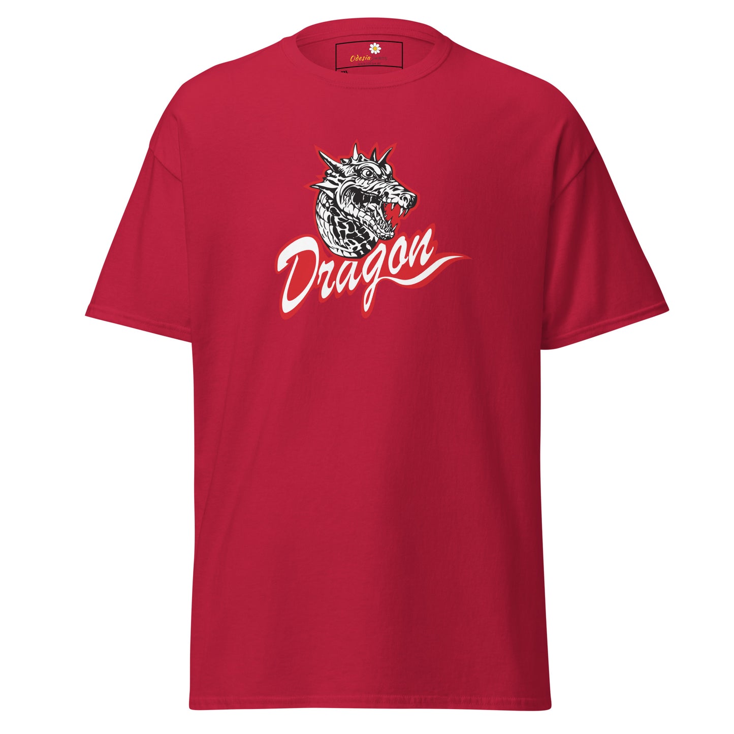 T-shirt classique unisexe - ANIMAUX DRAGON MYSTIQUE - GRAND