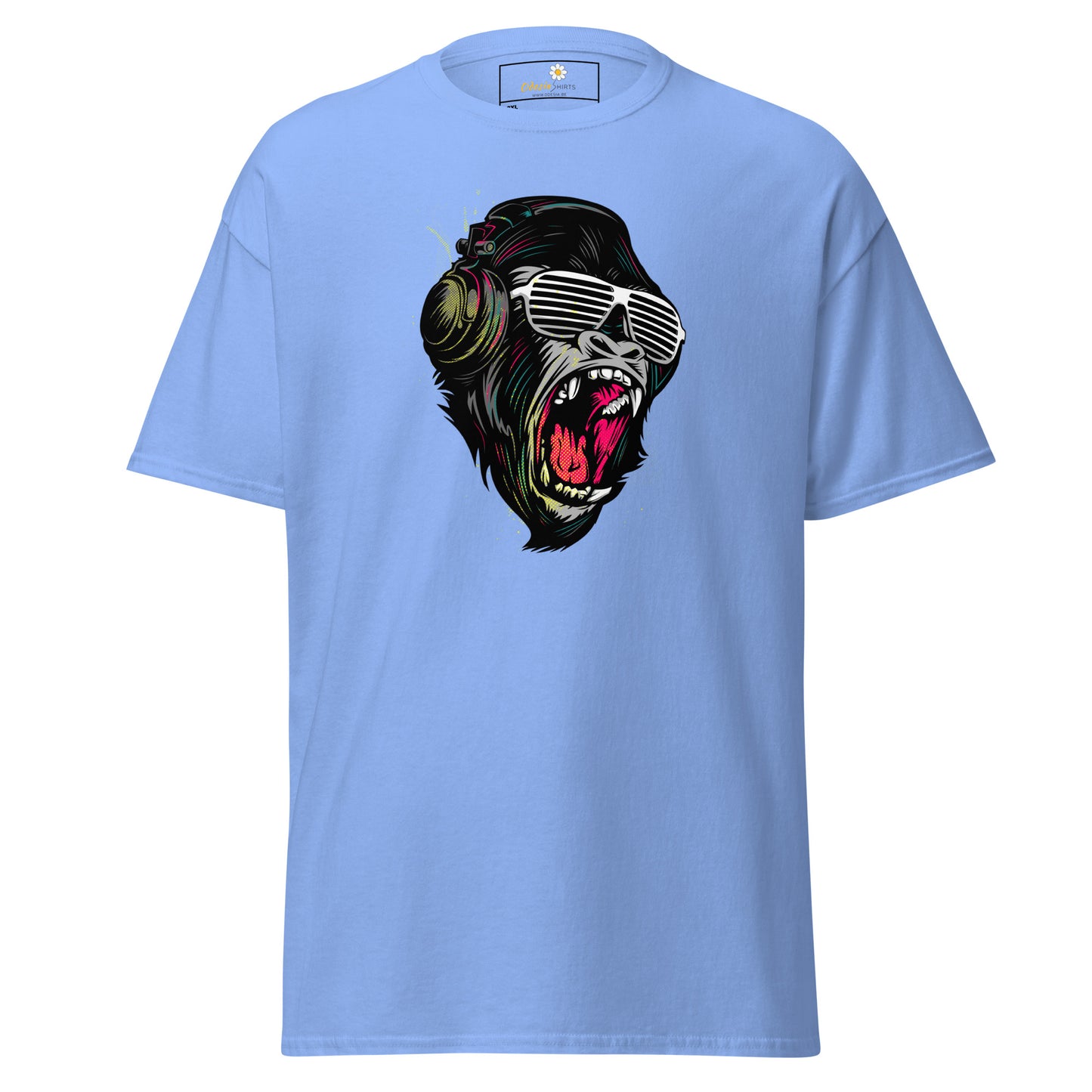 T-shirt classique pour homme - WILDLIFE GORILLA SCREAM - BIG