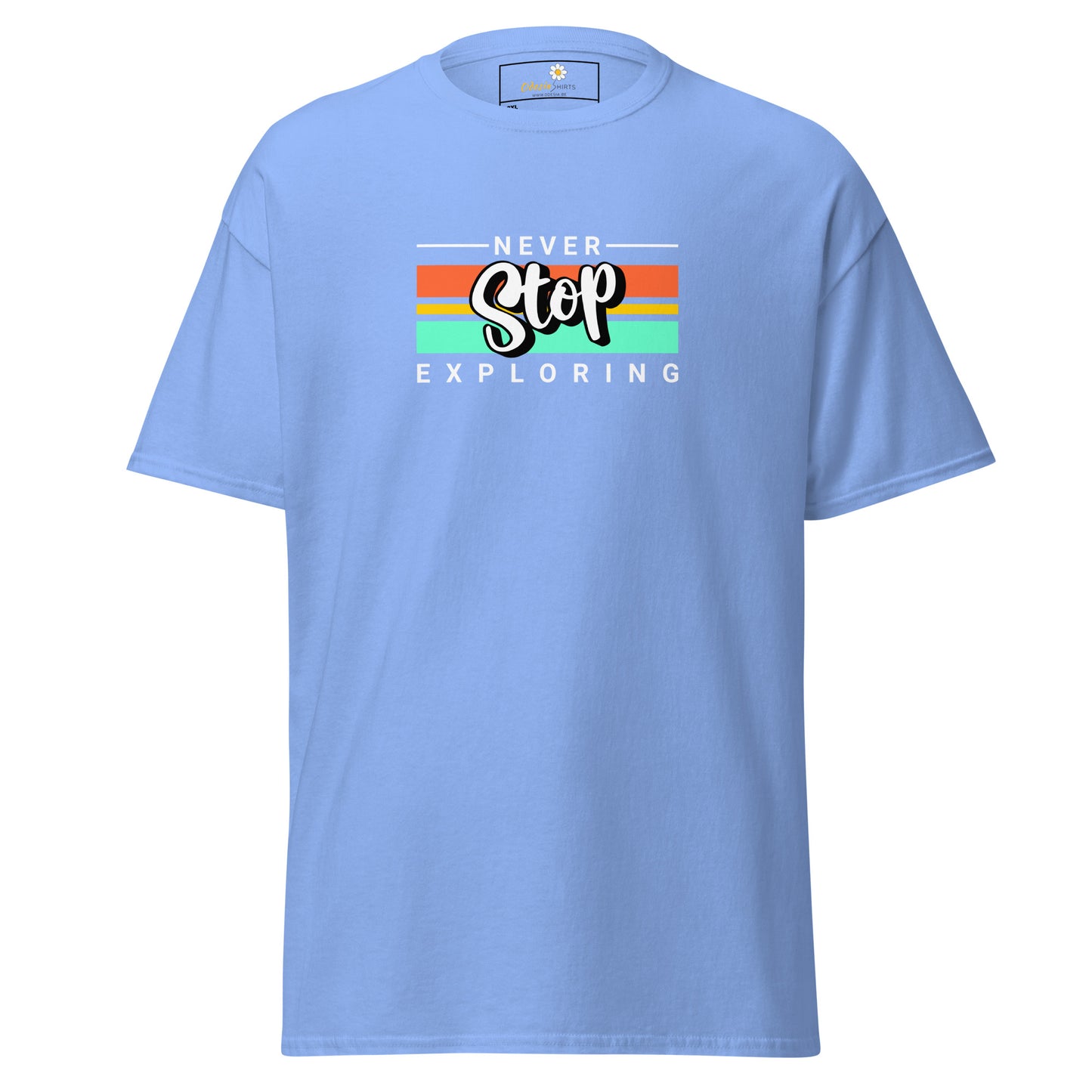 Unisex classic t-shirt - ADVENTURE NEVER STOP EXPLORING 2 - BIG